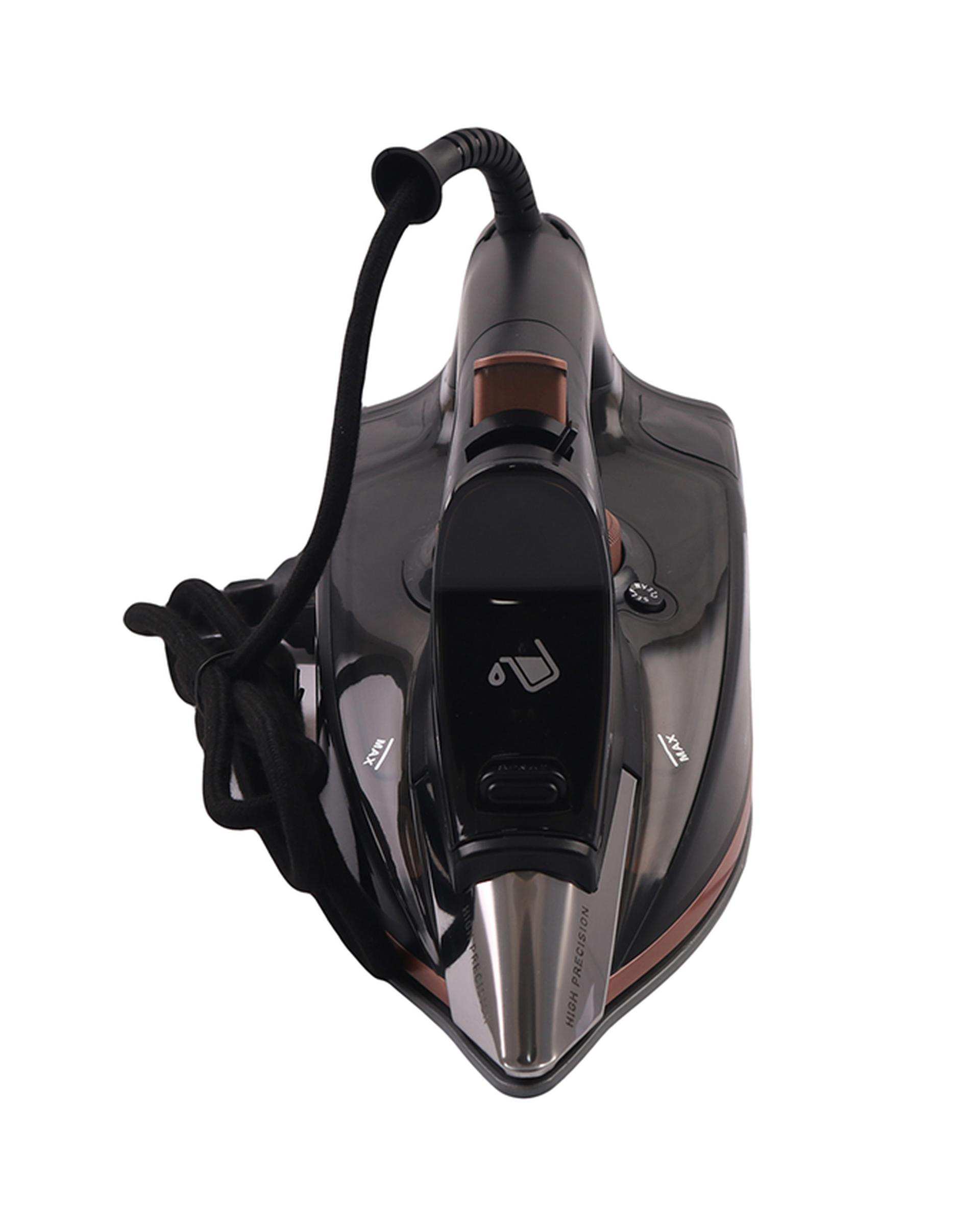 اتو بخار دستی مشکی رز گلد کاخلر kahler مدل KH-814-B