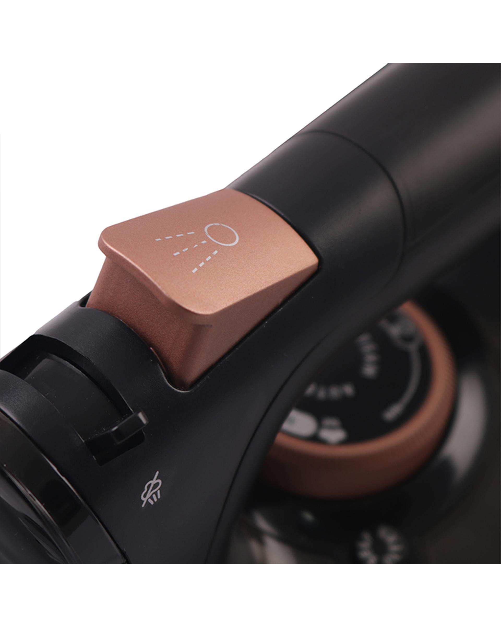 اتو بخار دستی مشکی رز گلد کاخلر kahler مدل KH-814-B