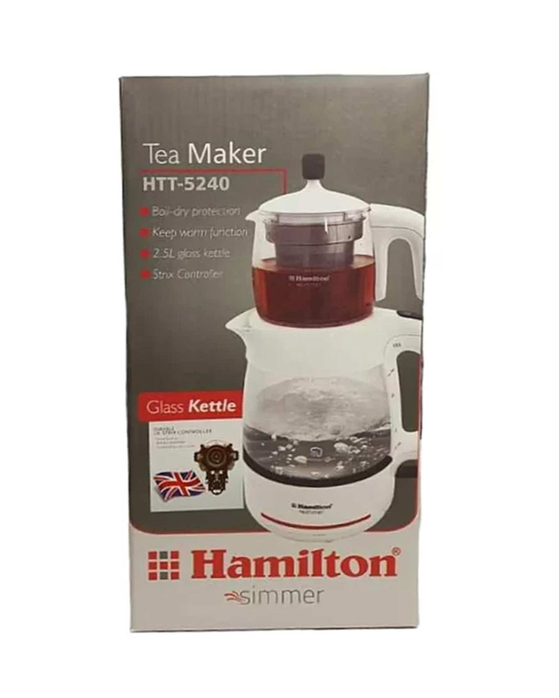چای ساز سفید همیلتون hamilton مدل HTT-5240-W