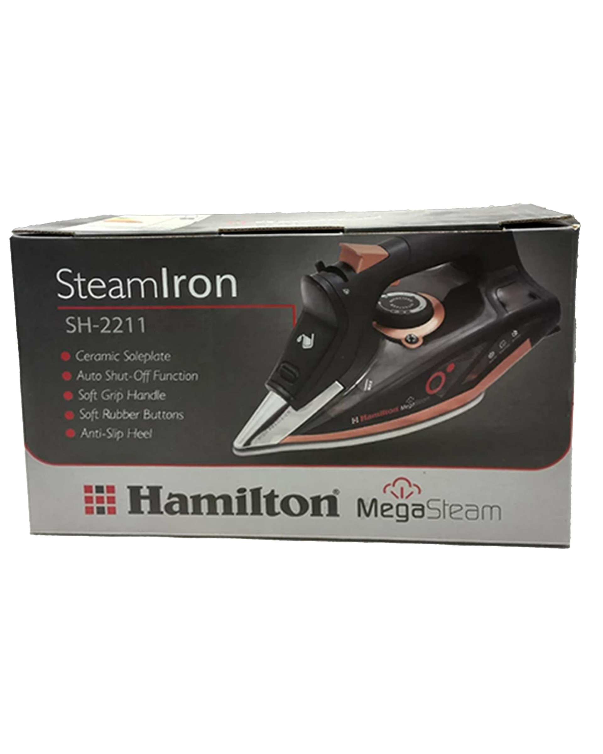 اتو بخار مشکی همیلتون hamilton مدل SH_2211