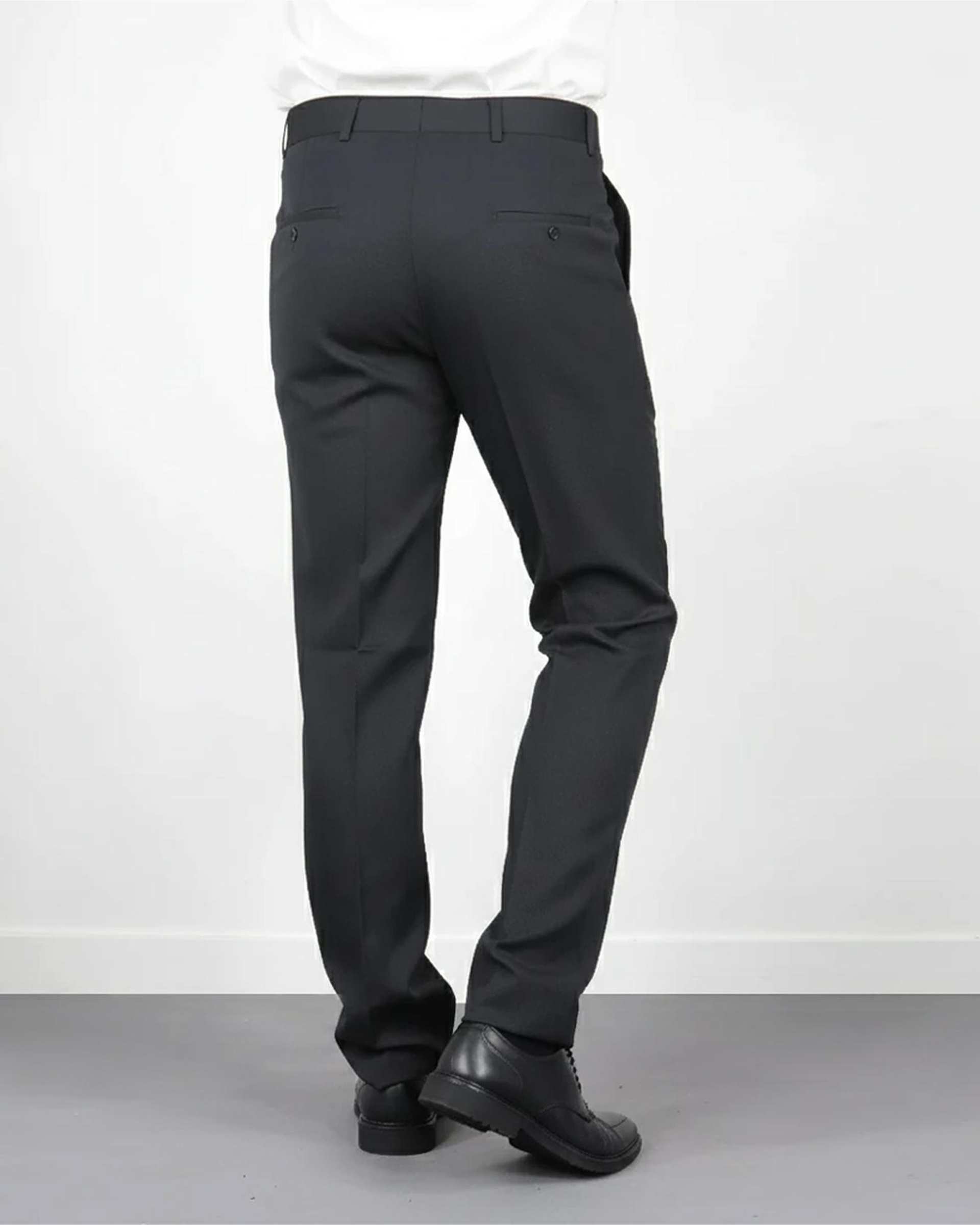 شلوار پارچه ای مردانه مشکی یوسف Yoosef کد 202049