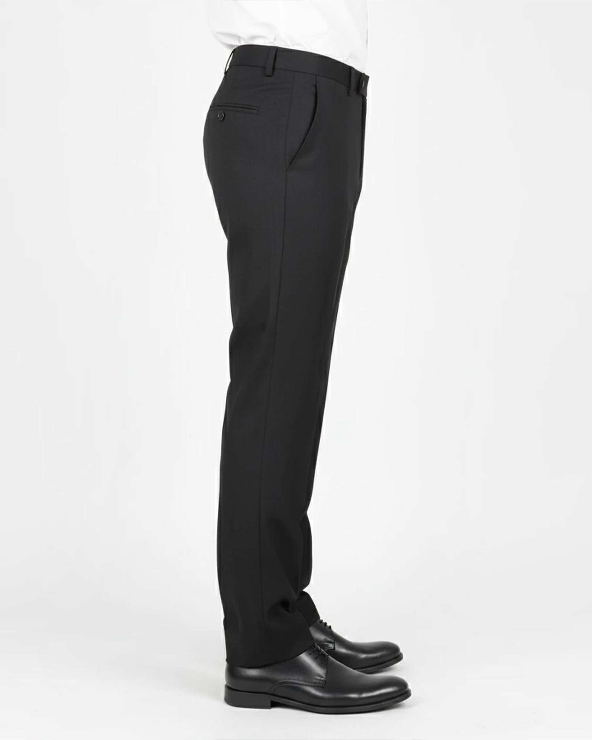 شلوار پارچه ای مردانه مشکی یوسف Yoosef کد 202049