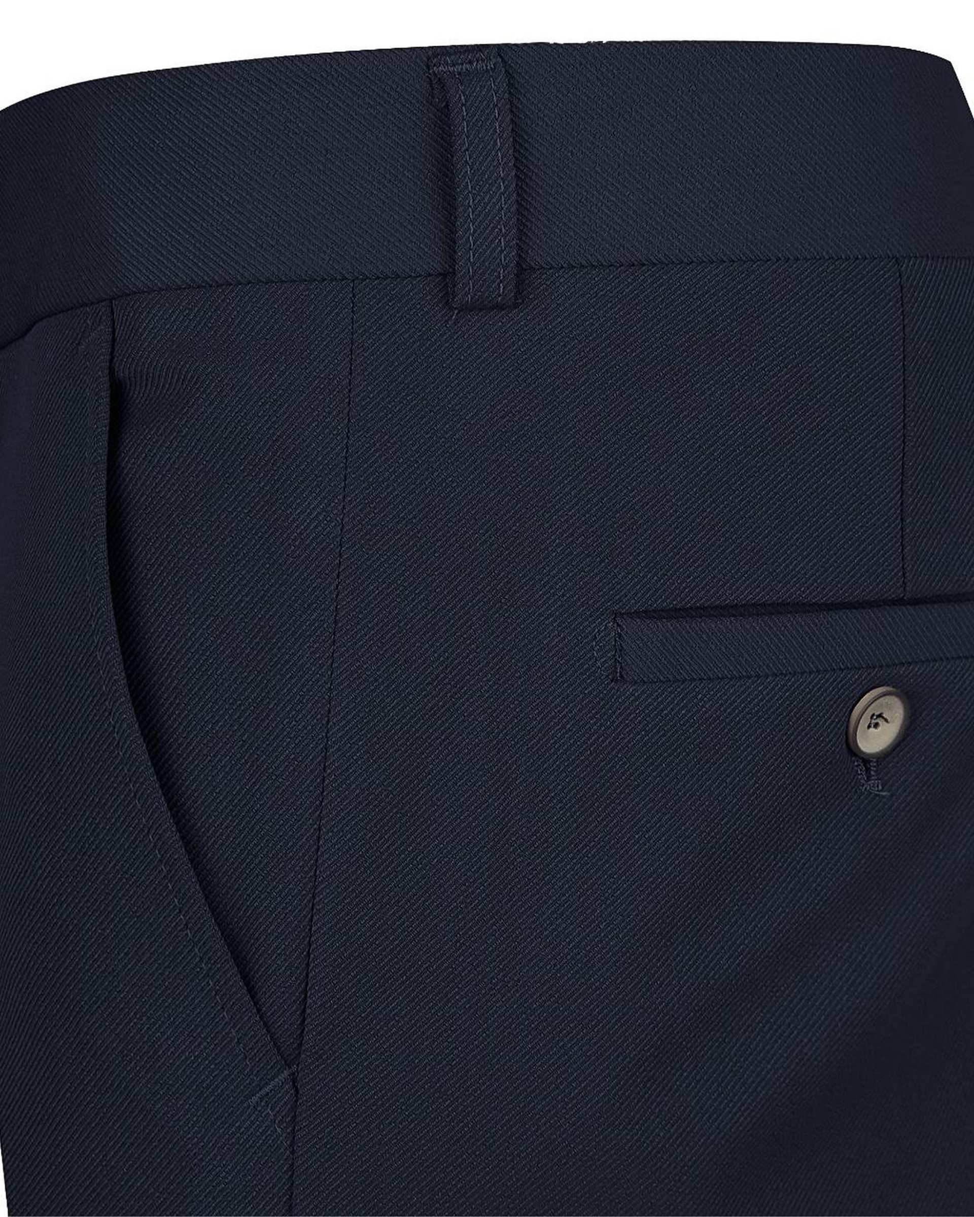 شلوار پارچه ای مردانه سرمه ای یوسف Yoosef کد 202040