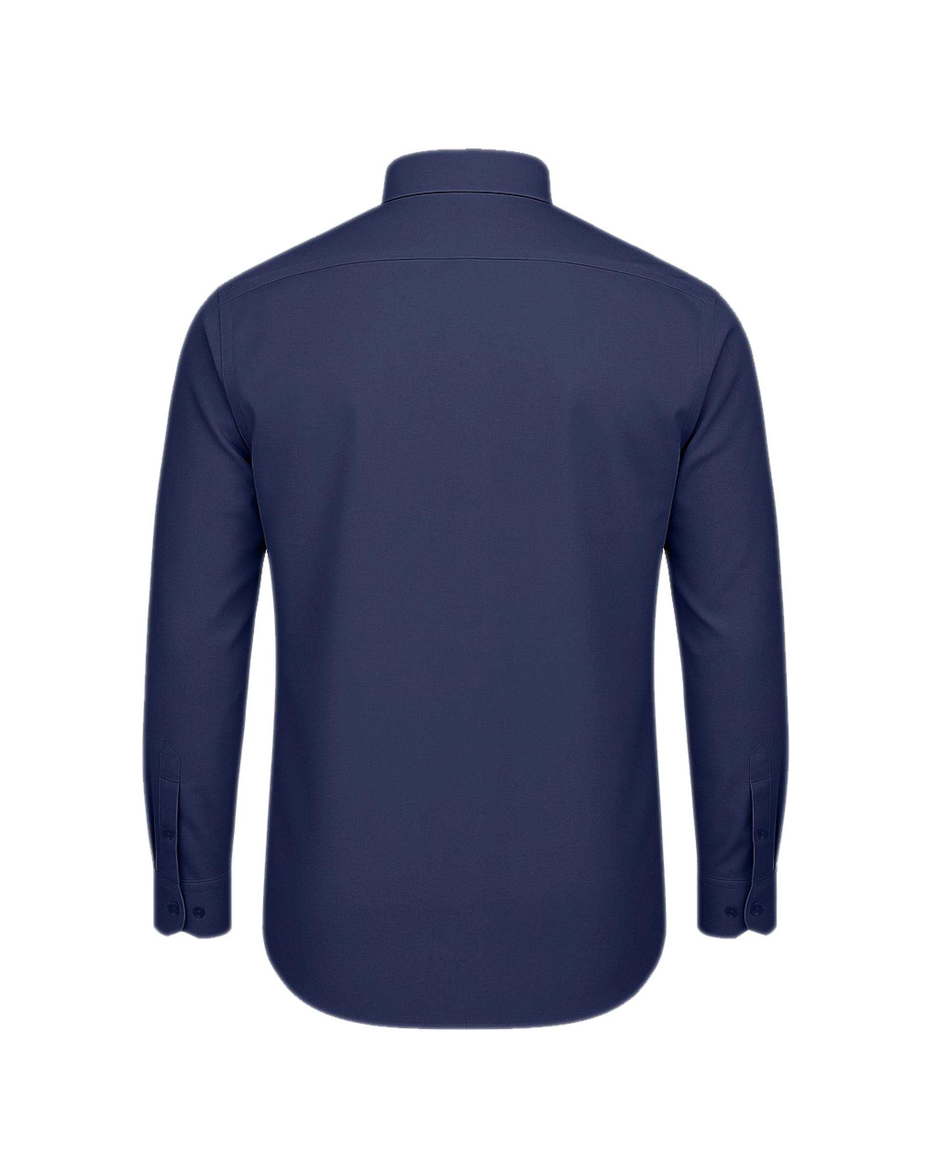 پیراهن مردانه مجلسی کلاسیک سرمه ای یوسف Yoosef کد 303006