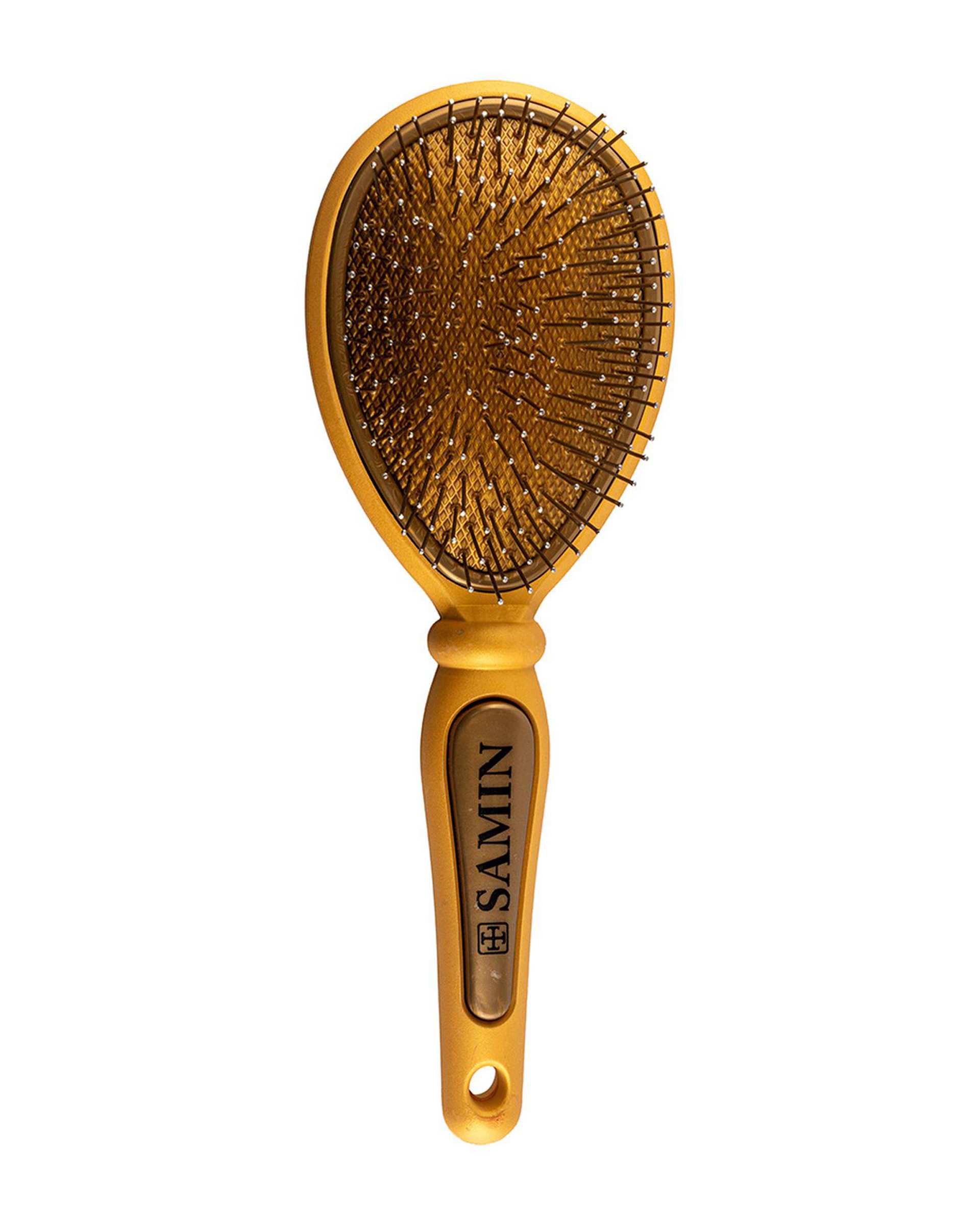 برس مو بیضی ثمین مدل دانه فلزی ارسال رنگ رندوم