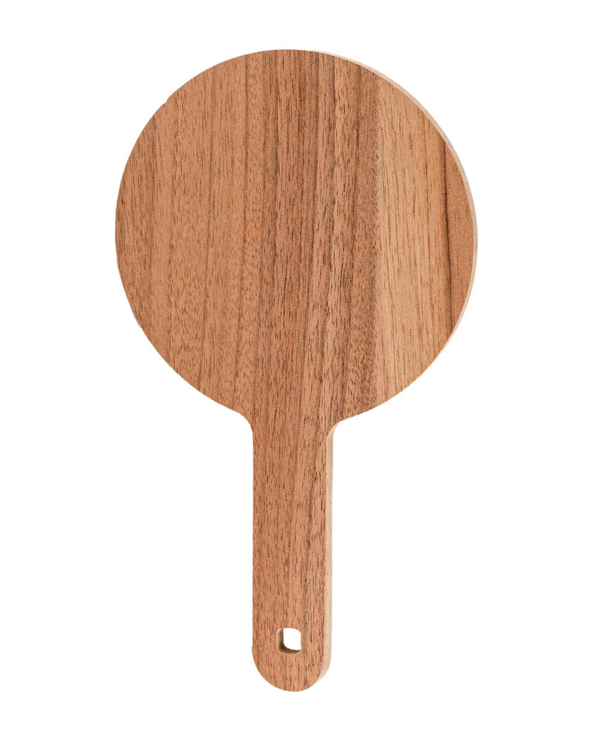 آینه دسته دار چوبی گرد دکتر مورنینگ مدل W301