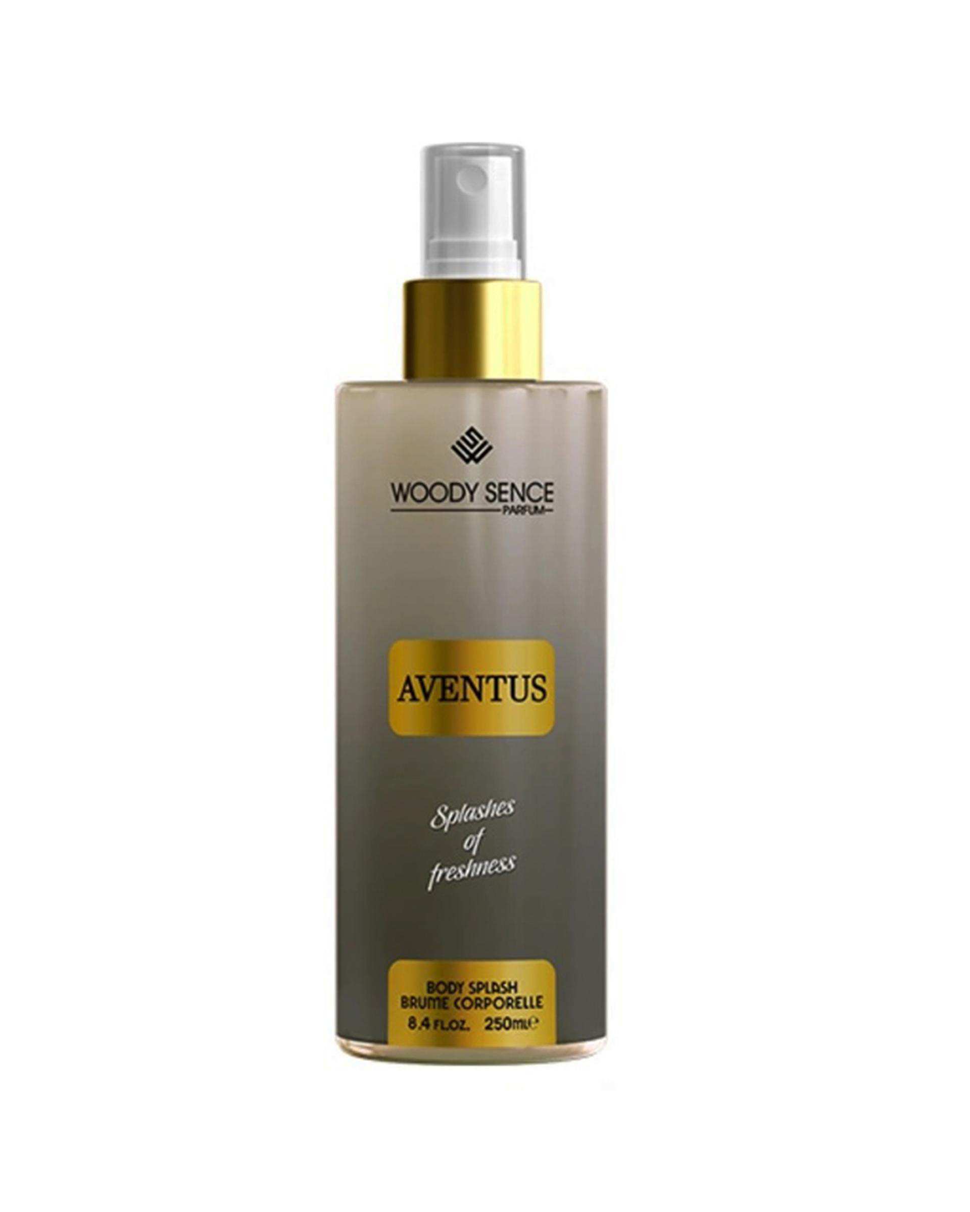 بادی اسپلش مردانه وودی سنس Woody Sence مدل کرید اونتوس Creed Aventus حجم 250ml