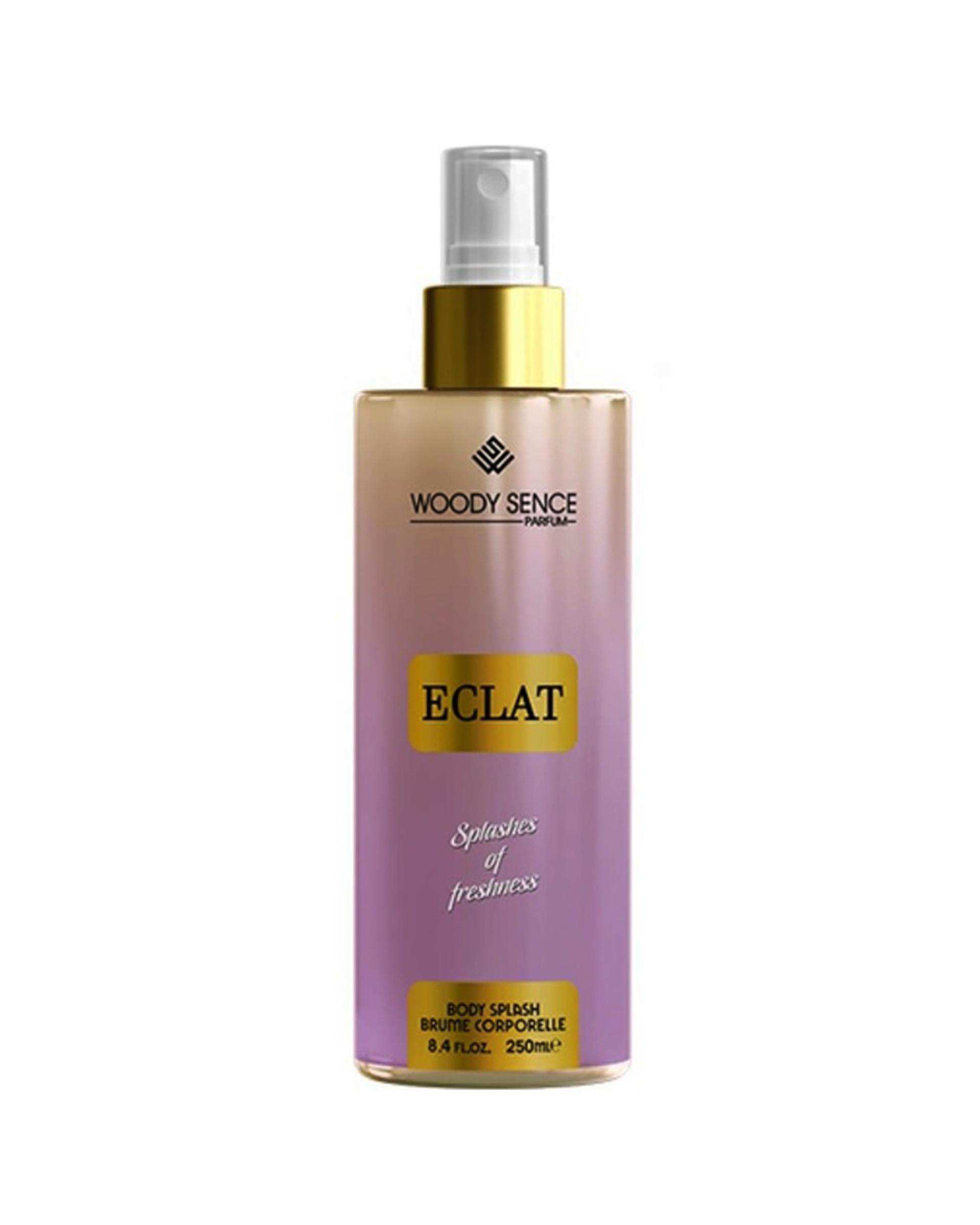 بادی اسپلش زنانه وودی سنس Woody Sence مدل اکلت Eclat حجم 250ml
