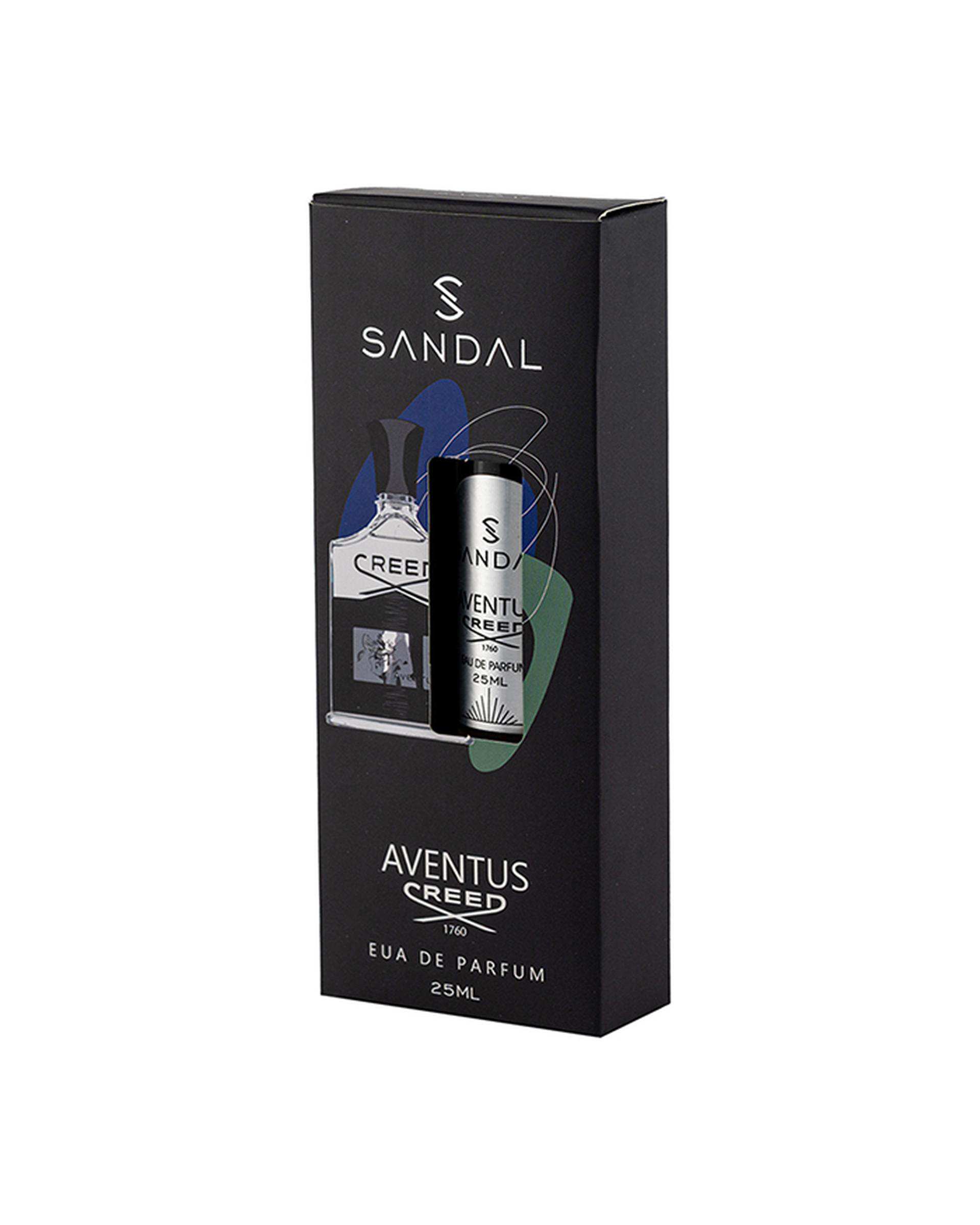 عطر جیبی مردانه صندل Sandal مدل اونتوس Aventus حجم 25ml