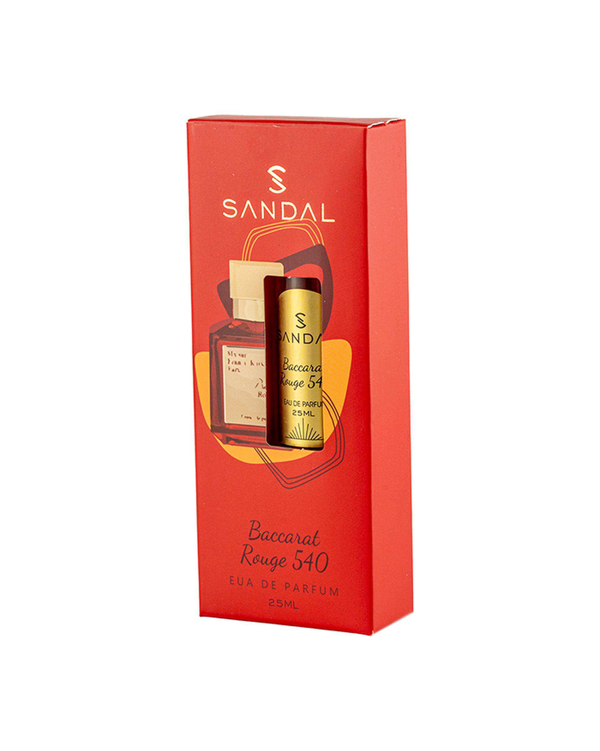 عطر جیبی صندل Sandal مدل باکارات رژ 540 اکستریت Baccarat Rouge 540 Extrait حجم 25ml