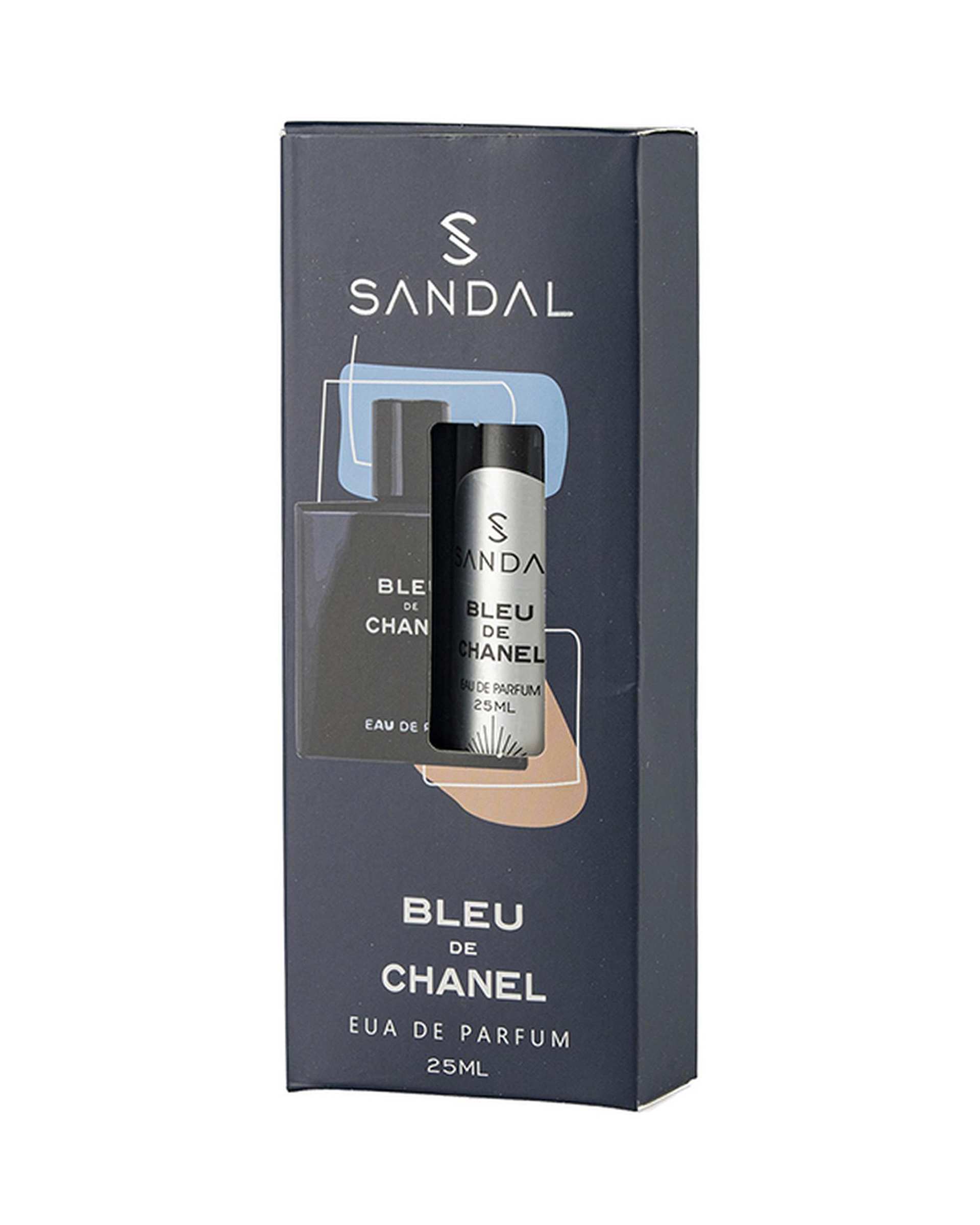 عطر جیبی مردانه صندل Sandal مدل بلو شنل Bleu De Chanel حجم 25ml