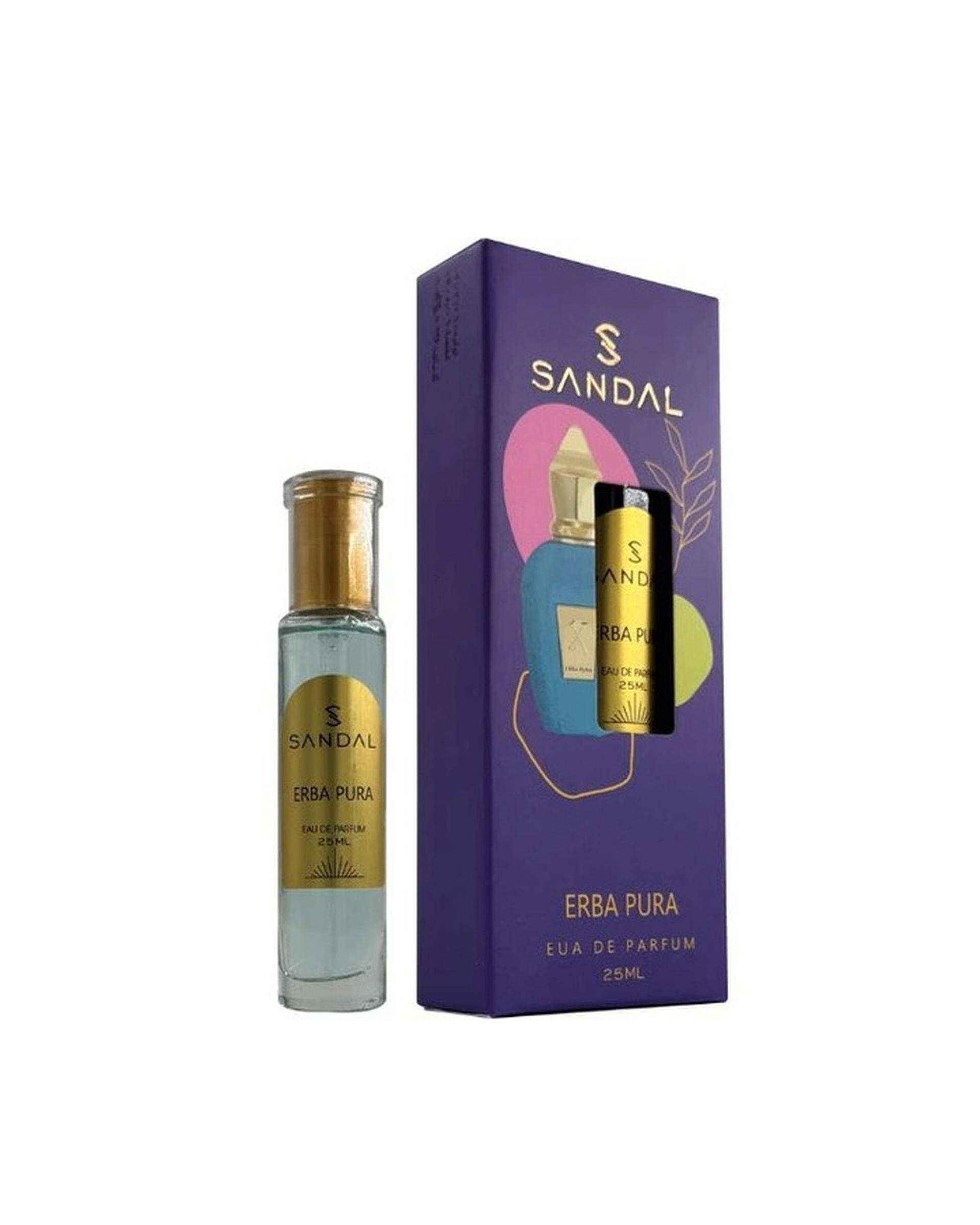 عطر جیبی صندل Sandal مدل زرجوف اربا پورا Xerjoff Erba Pura حجم 25ml