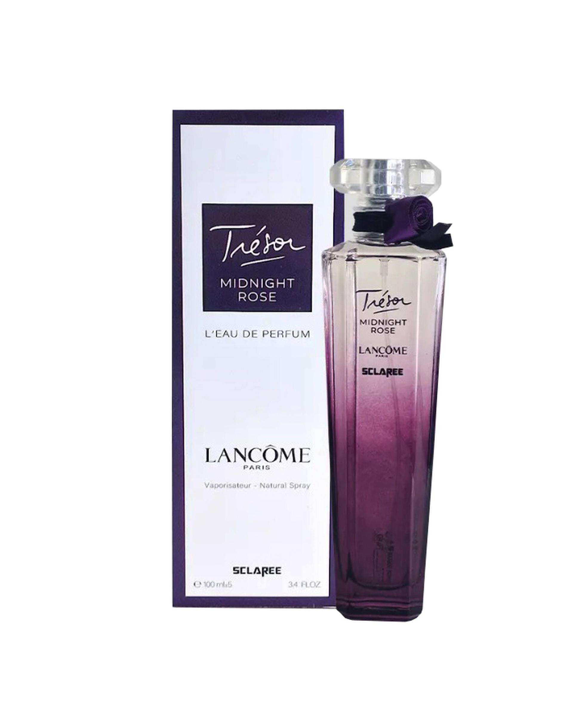 عطر زنانه اسکلاره Sclaree مدل لانکوم ترزور میدنایت رز Lancome Tresor Midnight Rose حجم 100ml