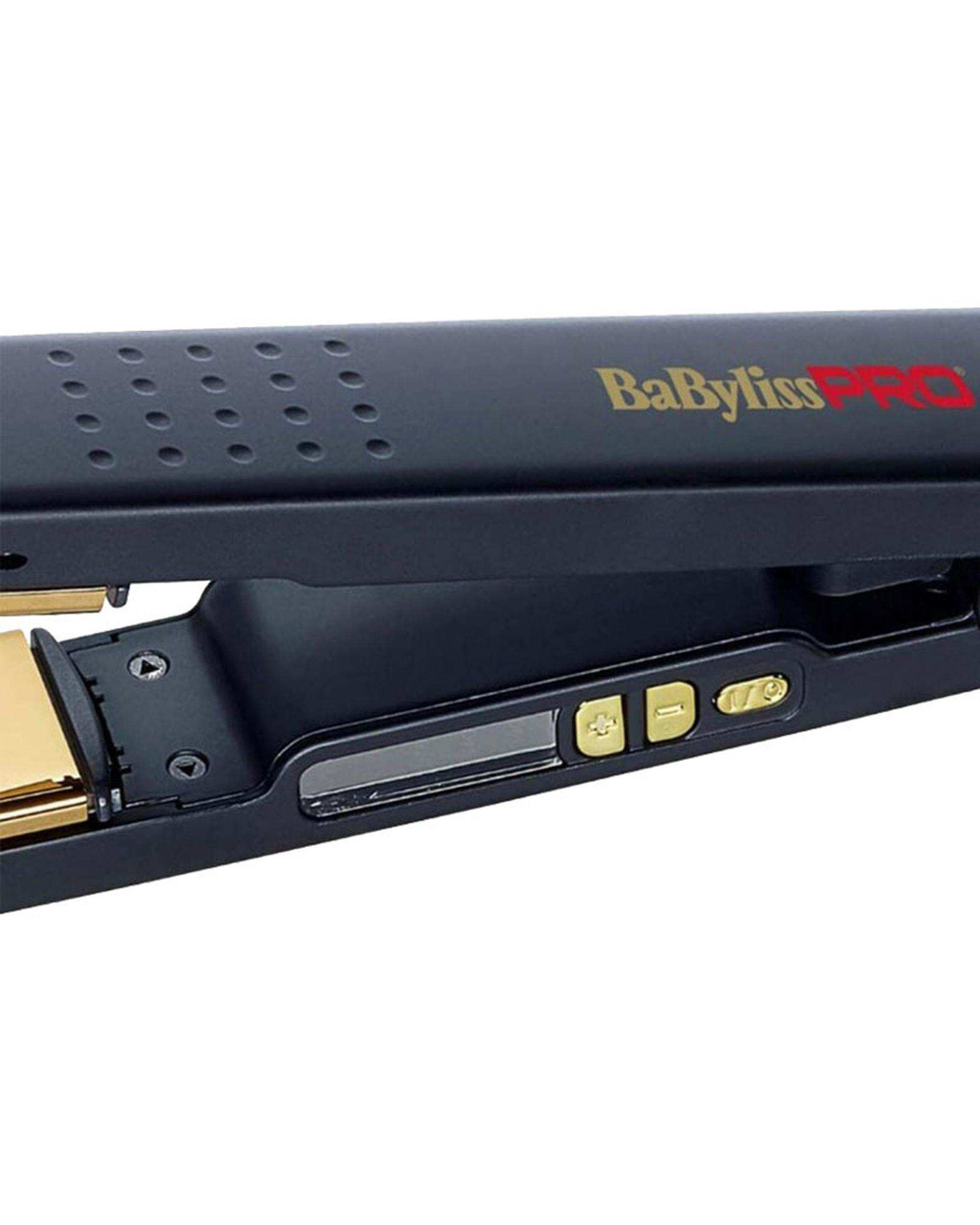 اتو مو تیتانیوم مشکی بابلیس پرو BabylissPro مدل BAB3091BKTE مناسب موهای خشک و مرطوب