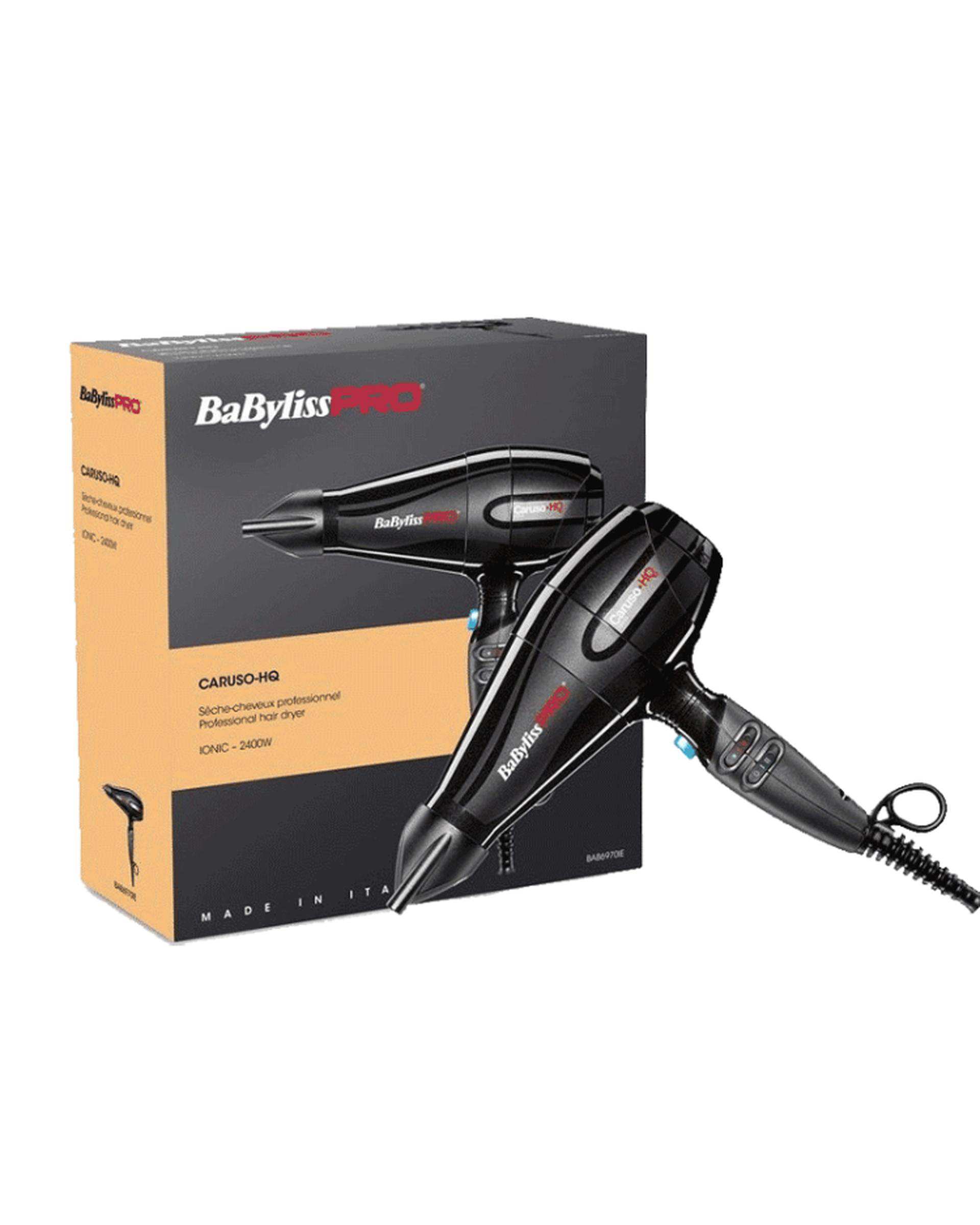 سشوار آیونیک 2400 وات بابلیس پرو BabylissPro مدل کاروسو اچ کیو BAB6970IE CARUSO HQ