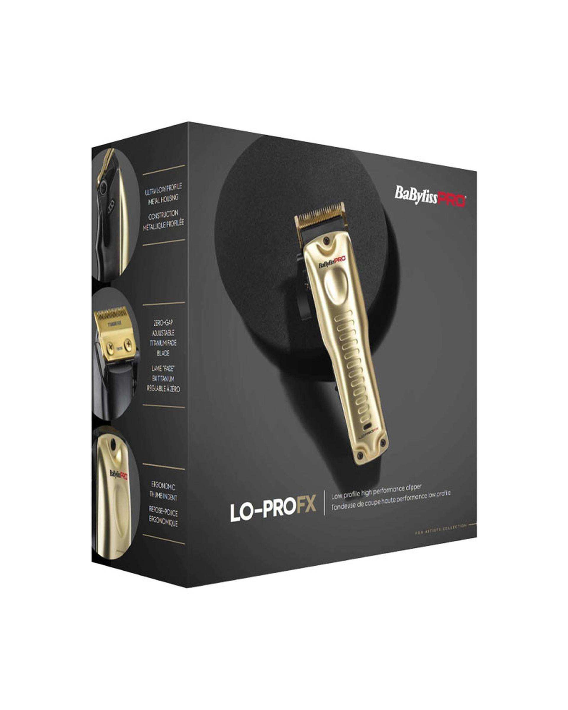 ماشین اصلاح سر و صورت طلایی بابیلیس پرو BabylissPro مدل FX825GE LO PROFX