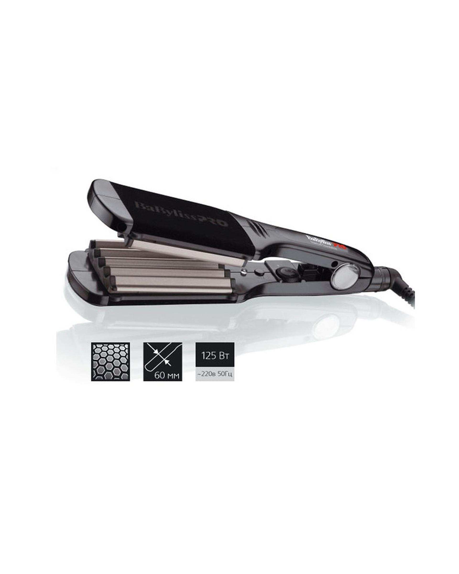 حالت دهنده و موج دهنده مو 60 میلی متری بابیلیس پرو BabylissPro مدل BAB2512EPCE