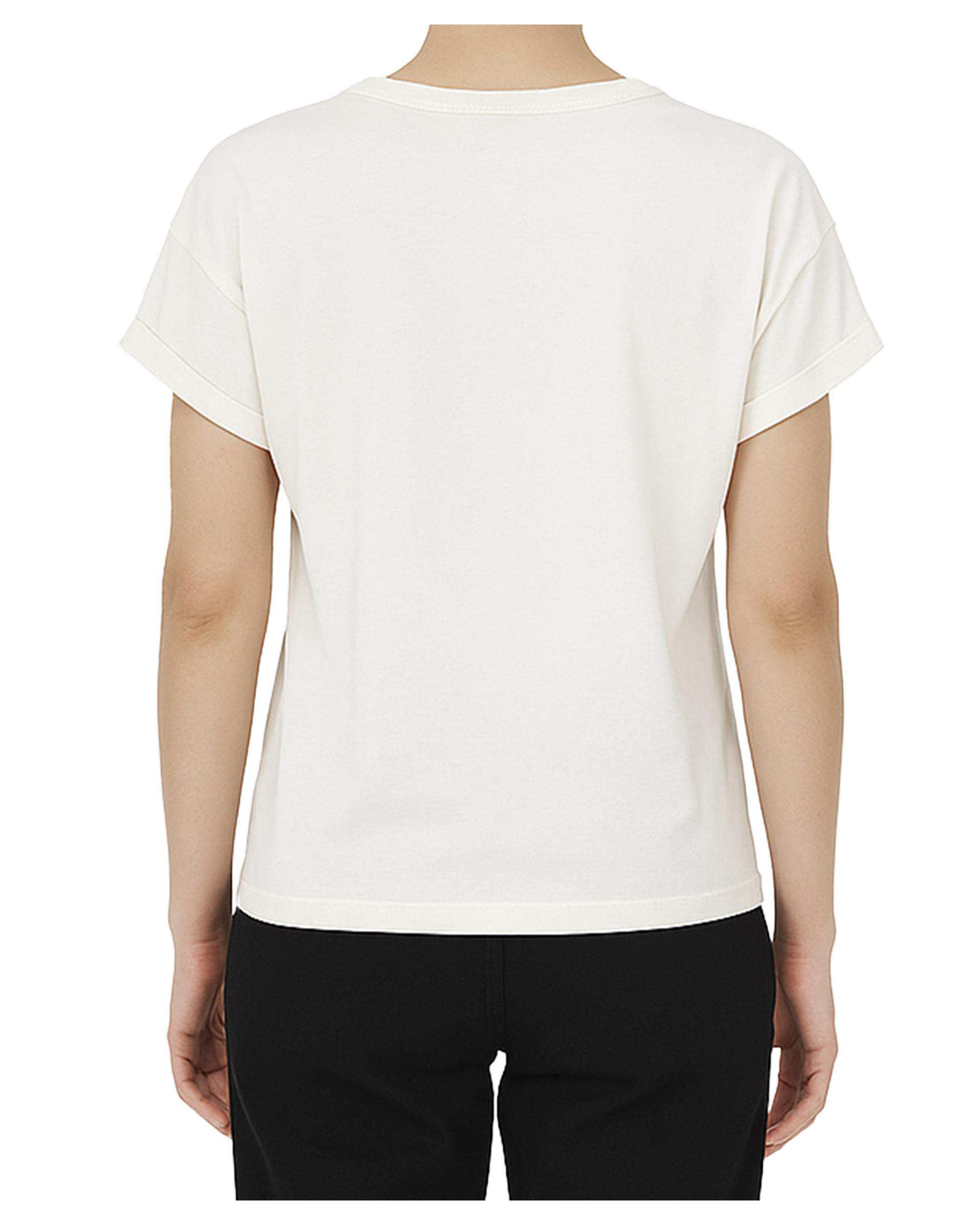 تی شرت زنانه سفید آر ان اس RNS کد 11022408