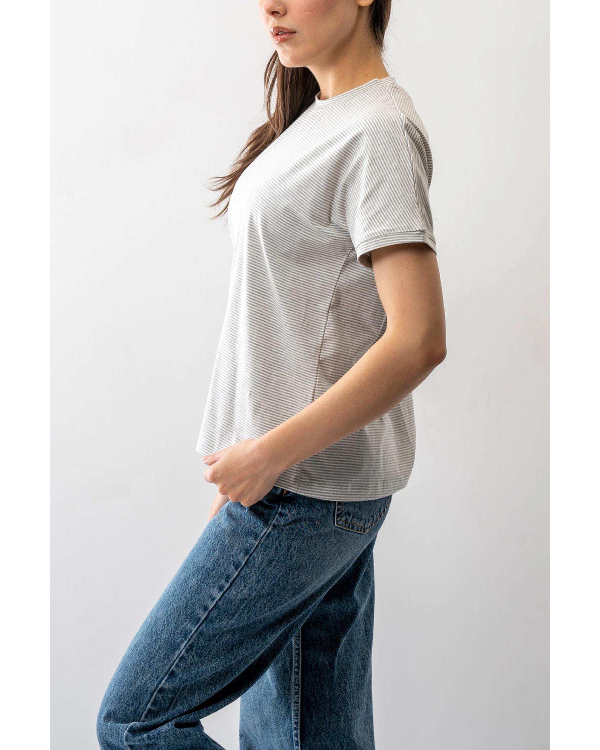 تی شرت زنانه سفید آر ان اس RNS کد 11022511