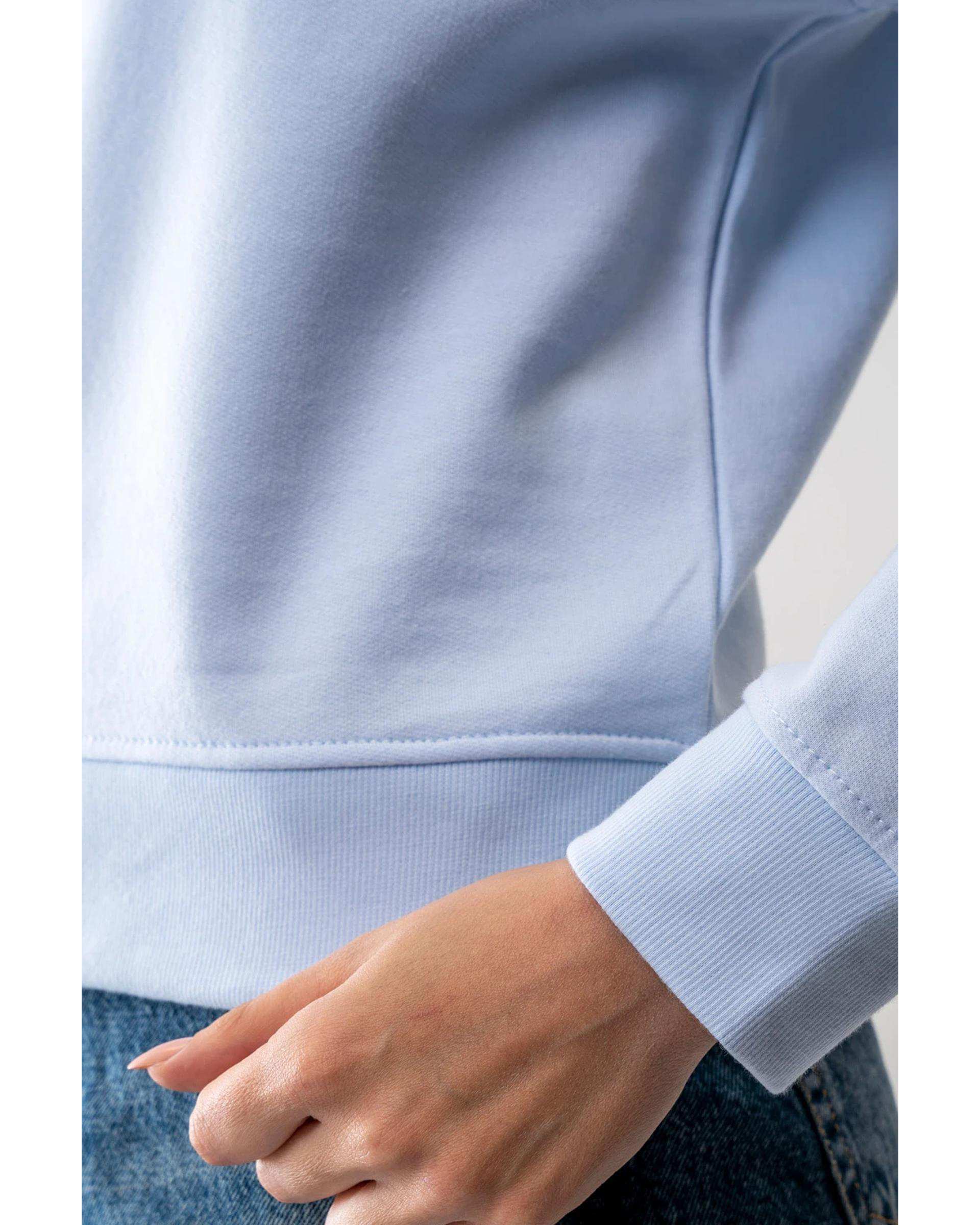 سویشرت زنانه آبی روشن آر ان اس RNS کد 11032564