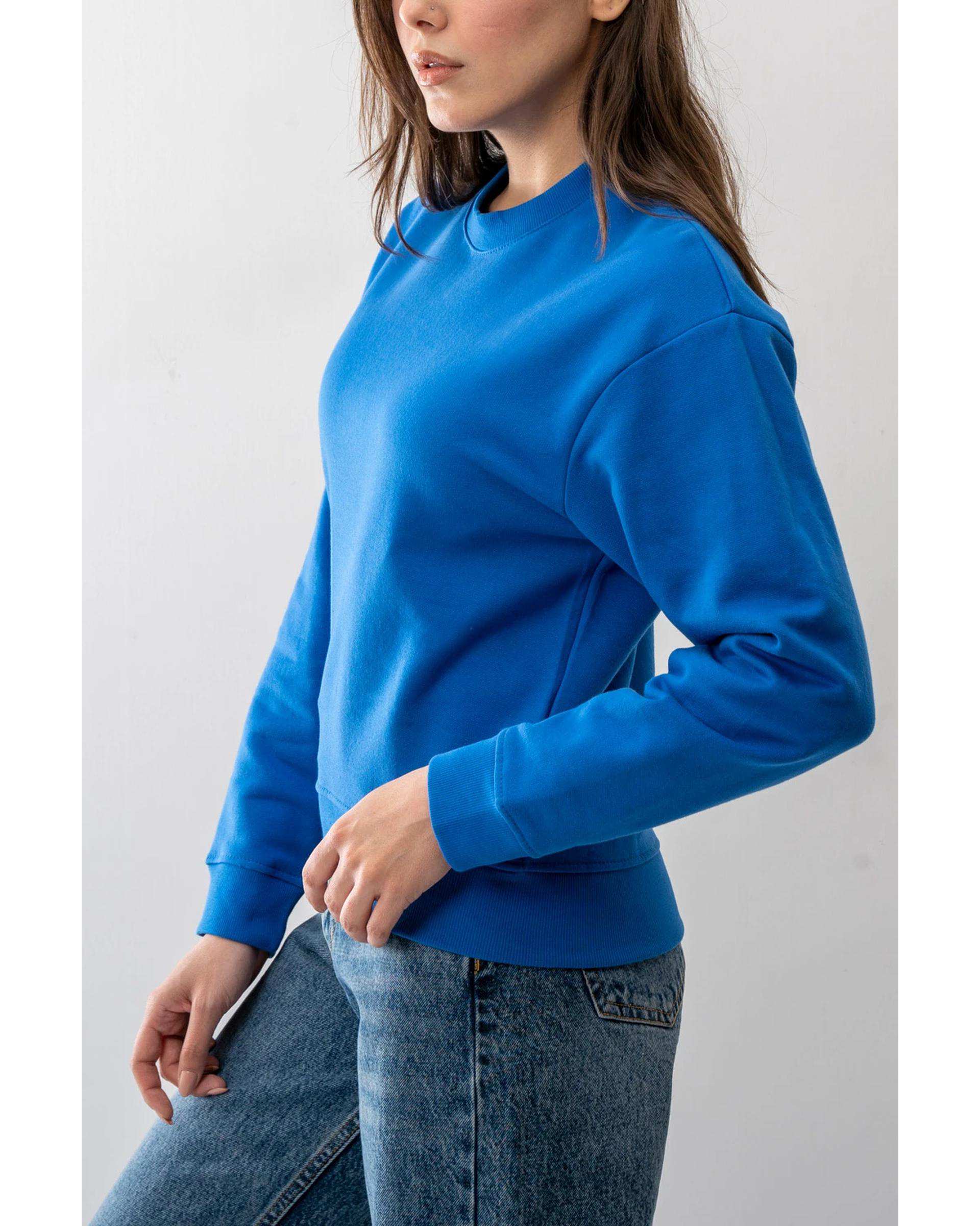 سویشرت زنانه آبی کاربنی آر ان اس RNS کد 11032564