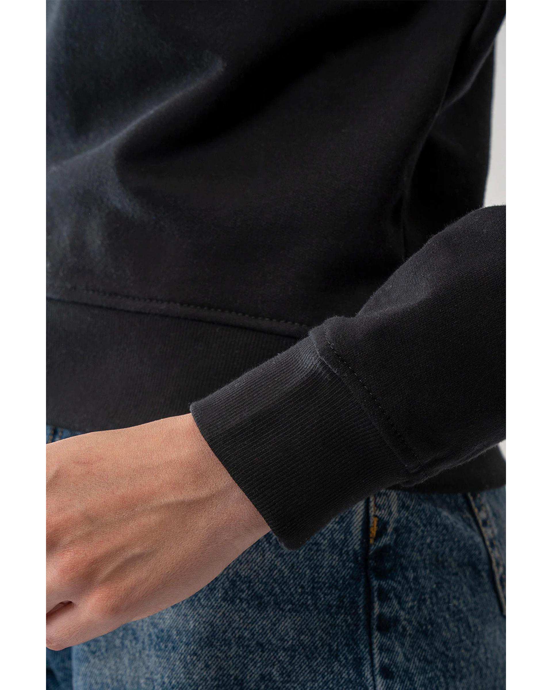 سویشرت زنانه مشکی آر ان اس RNS کد 11032564