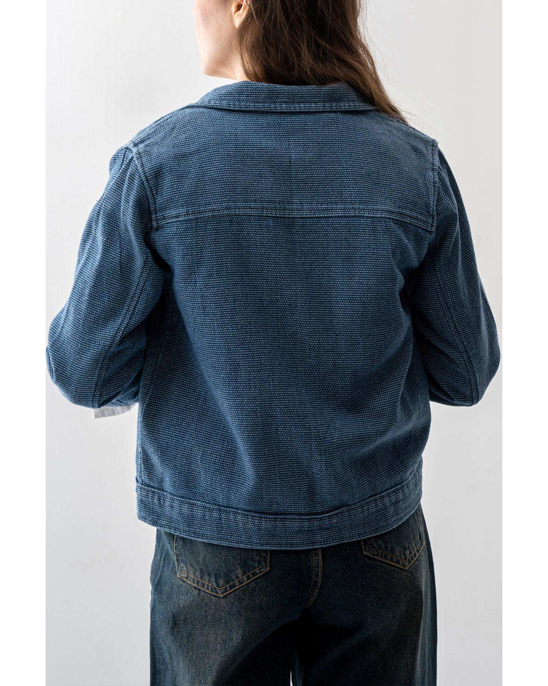 کت جین زنانه آبی آر ان اس RNS کد 11122519