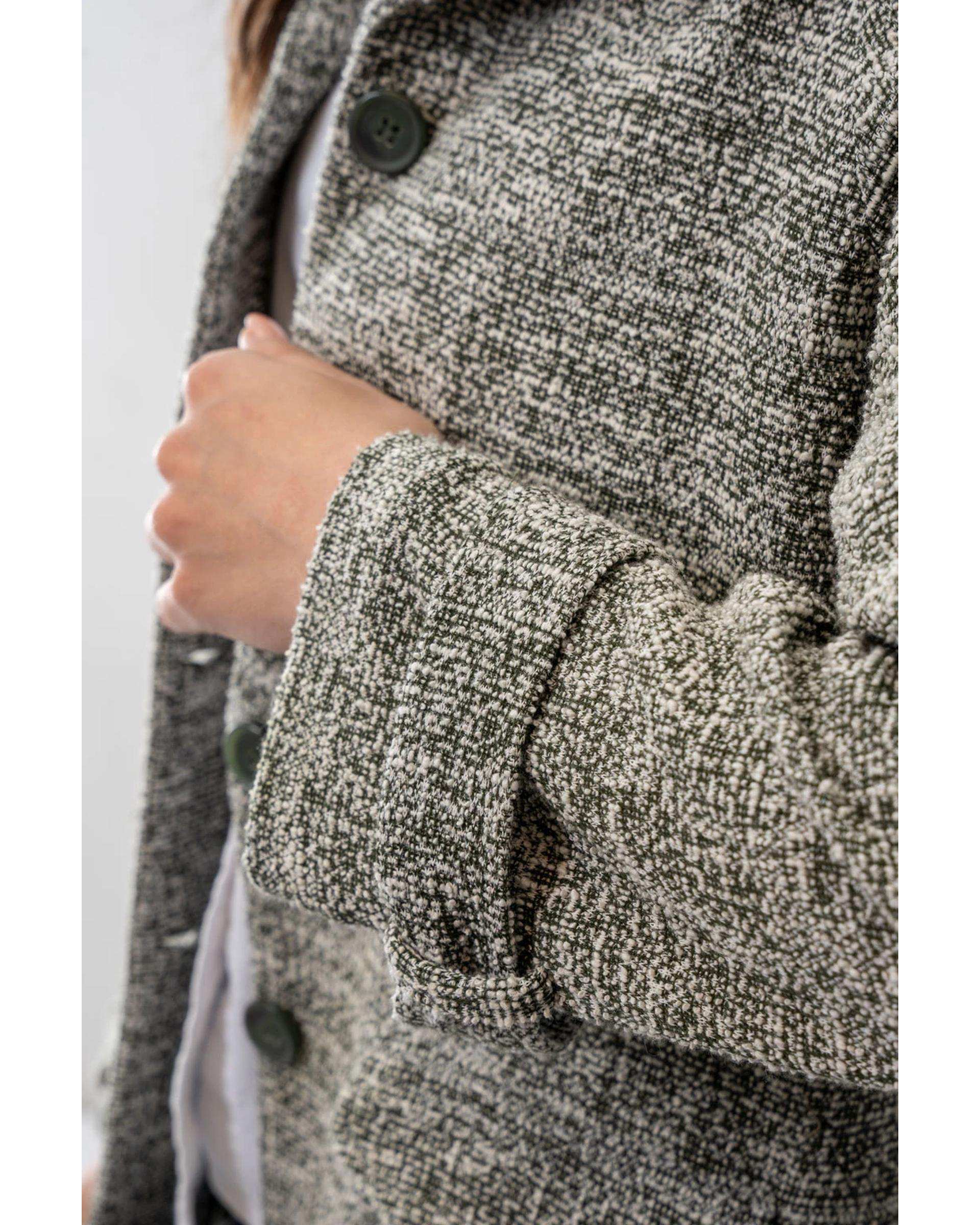 پالتو زنانه سبز آر ان اس RNS کد 11192448