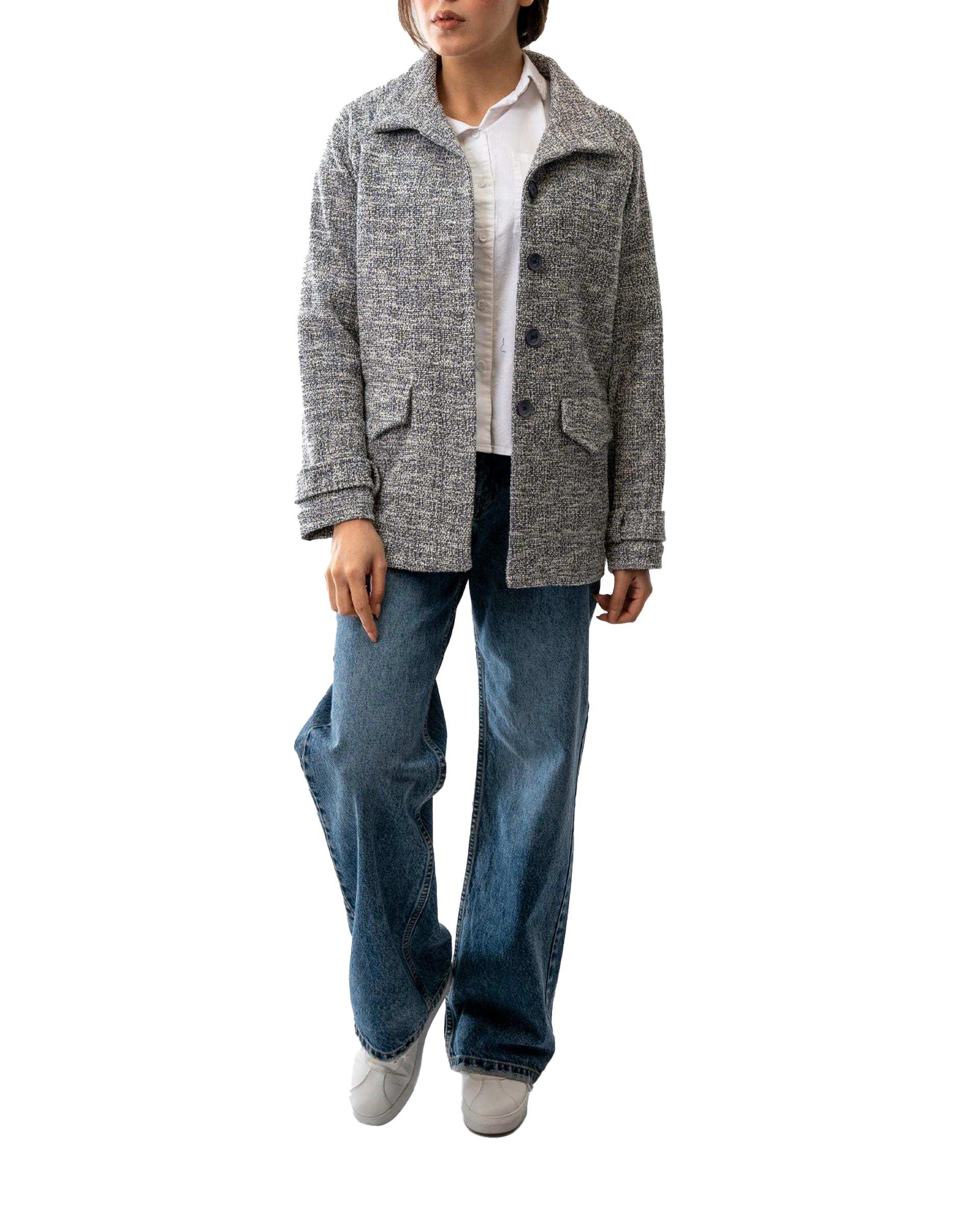 پالتو زنانه سرمه ای آر ان اس RNS کد 11192448