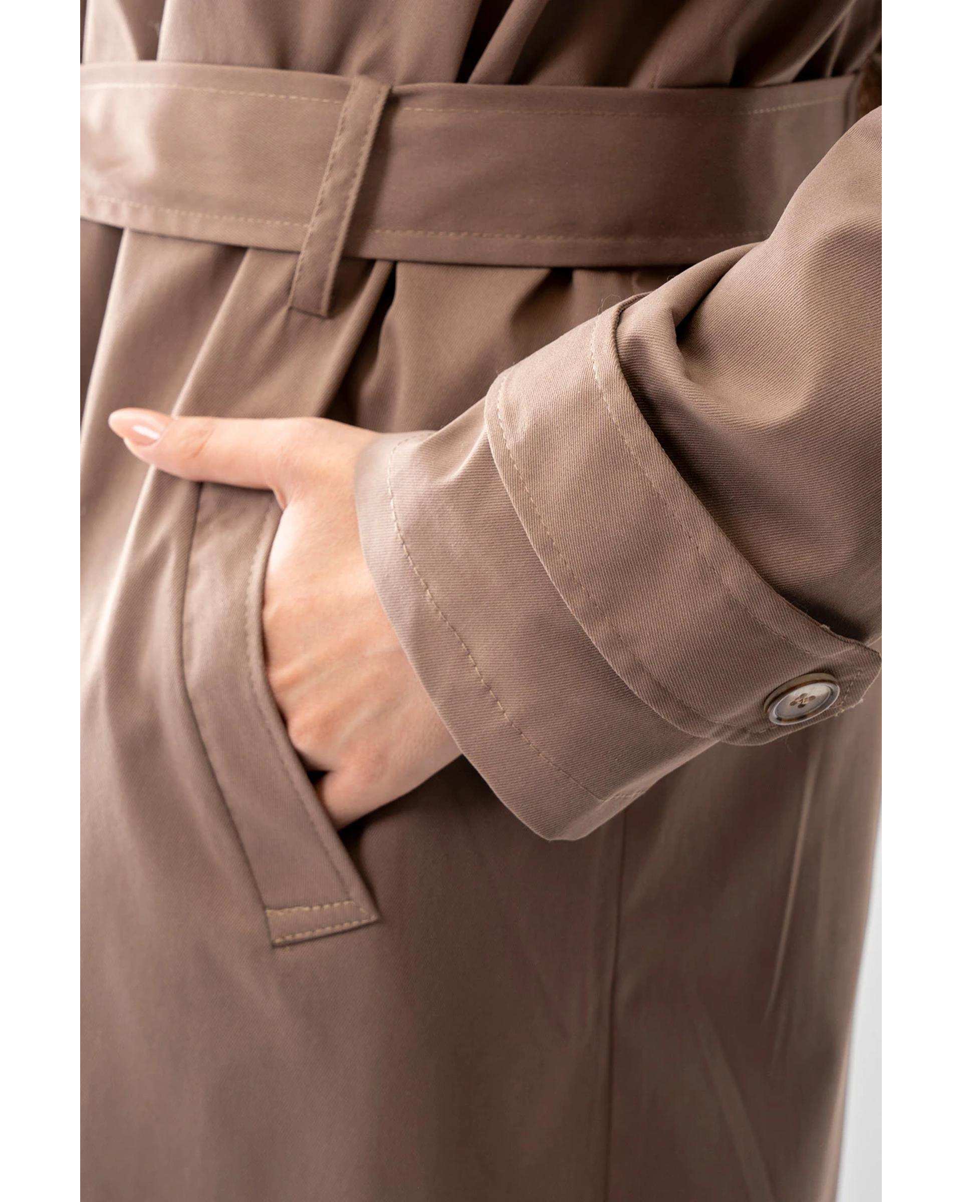 بارانی بلند زنانه نسکافه ای آر ان اس RNS کد 11192520