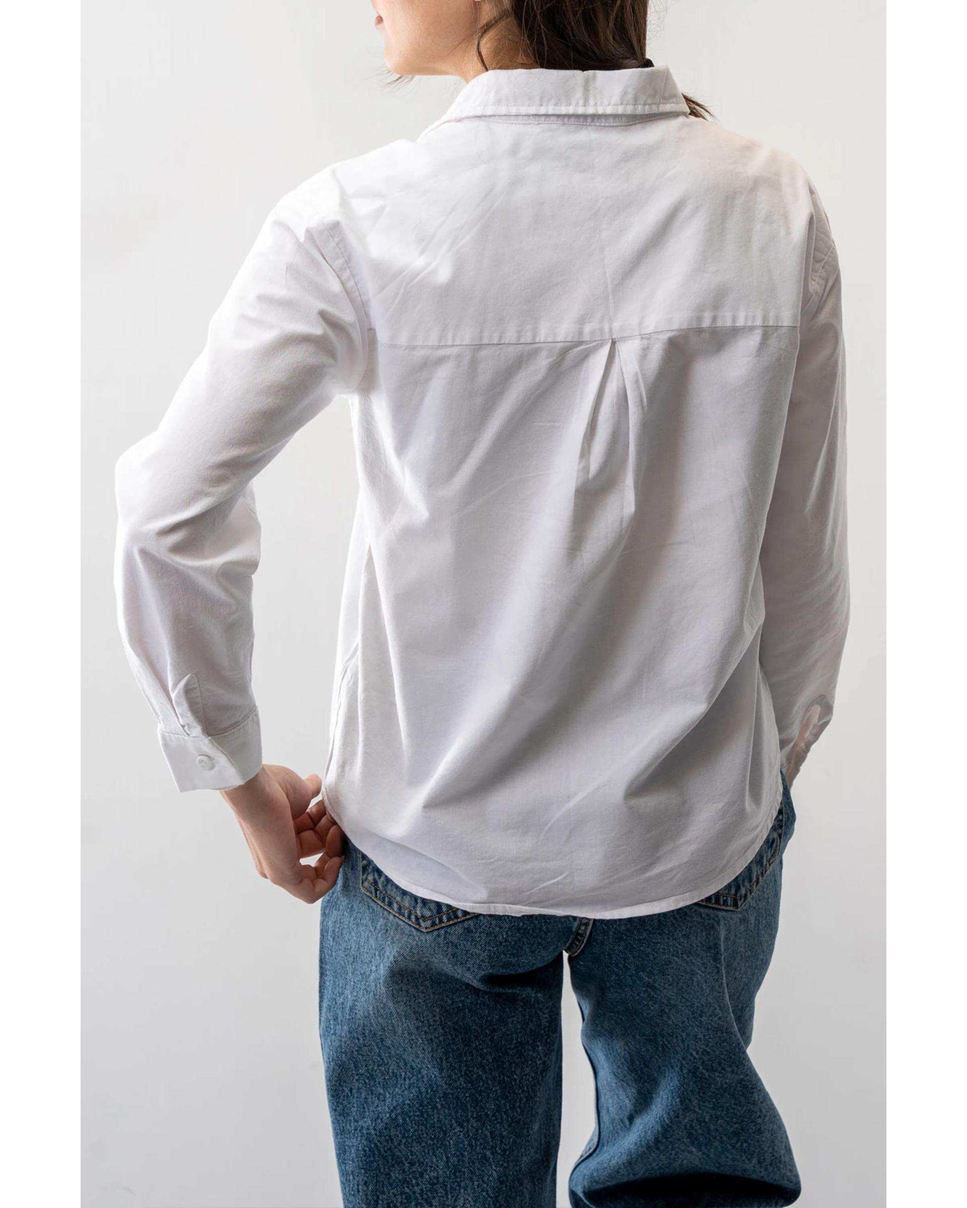 شومیز زنانه سفید آر ان اس RNS کد 11272503