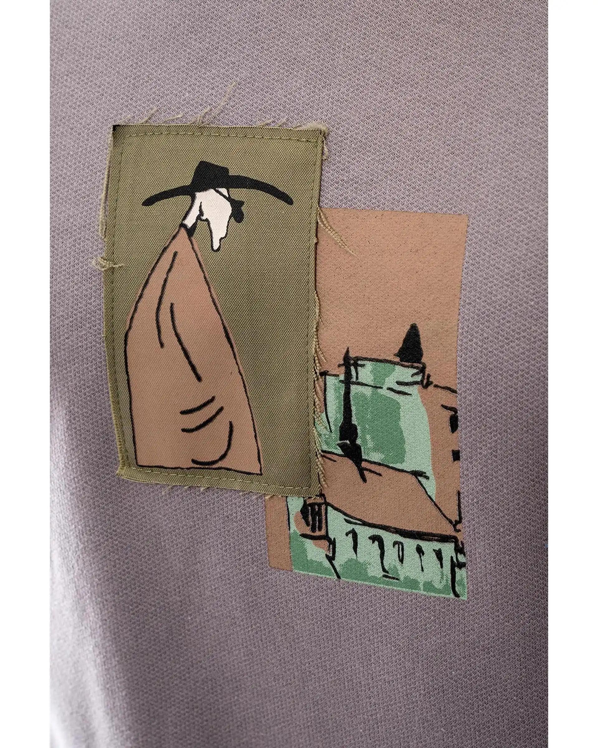 سویشرت مردانه دورس طوسی آر ان اس RNS کد 12032581