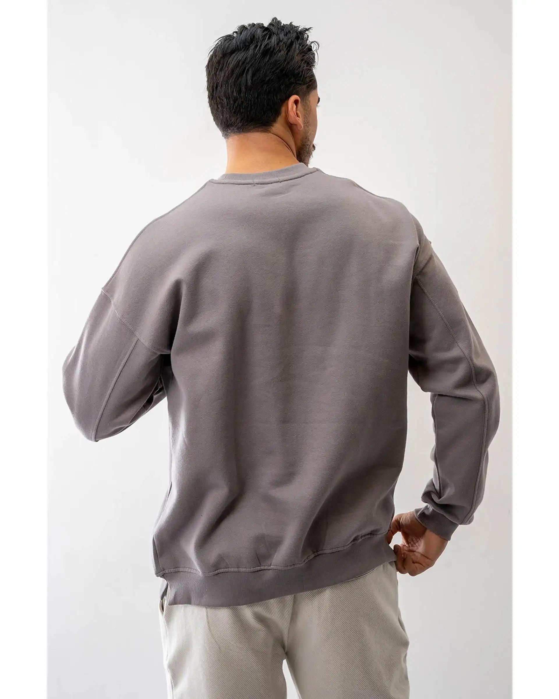 سویشرت مردانه دورس طوسی آر ان اس RNS کد 12032581