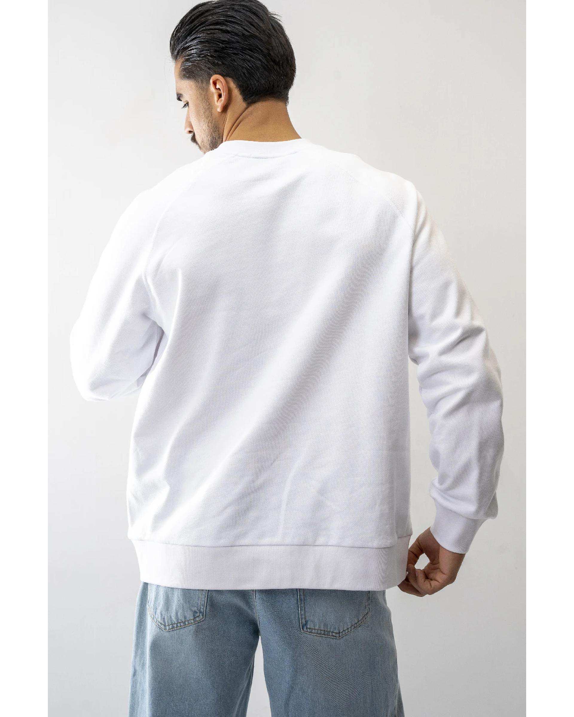 سویشرت مردانه دورس سفید آر ان اس RNS کد 12032607