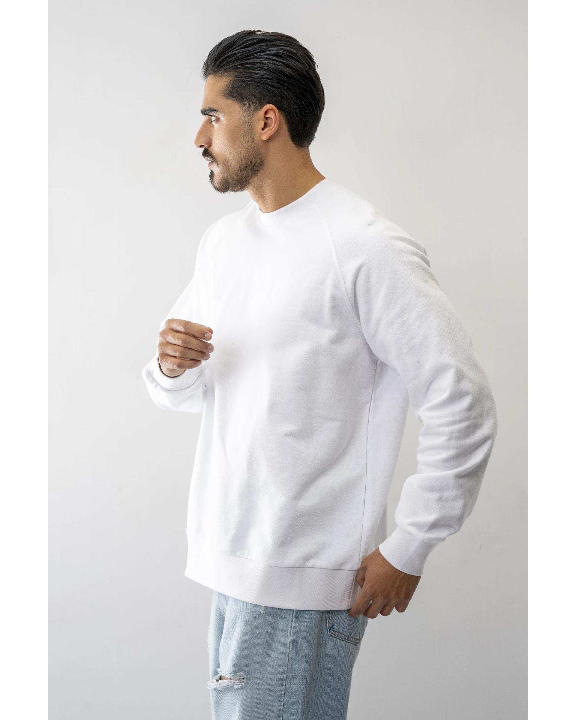 سویشرت مردانه دورس سفید آر ان اس RNS کد 12032607