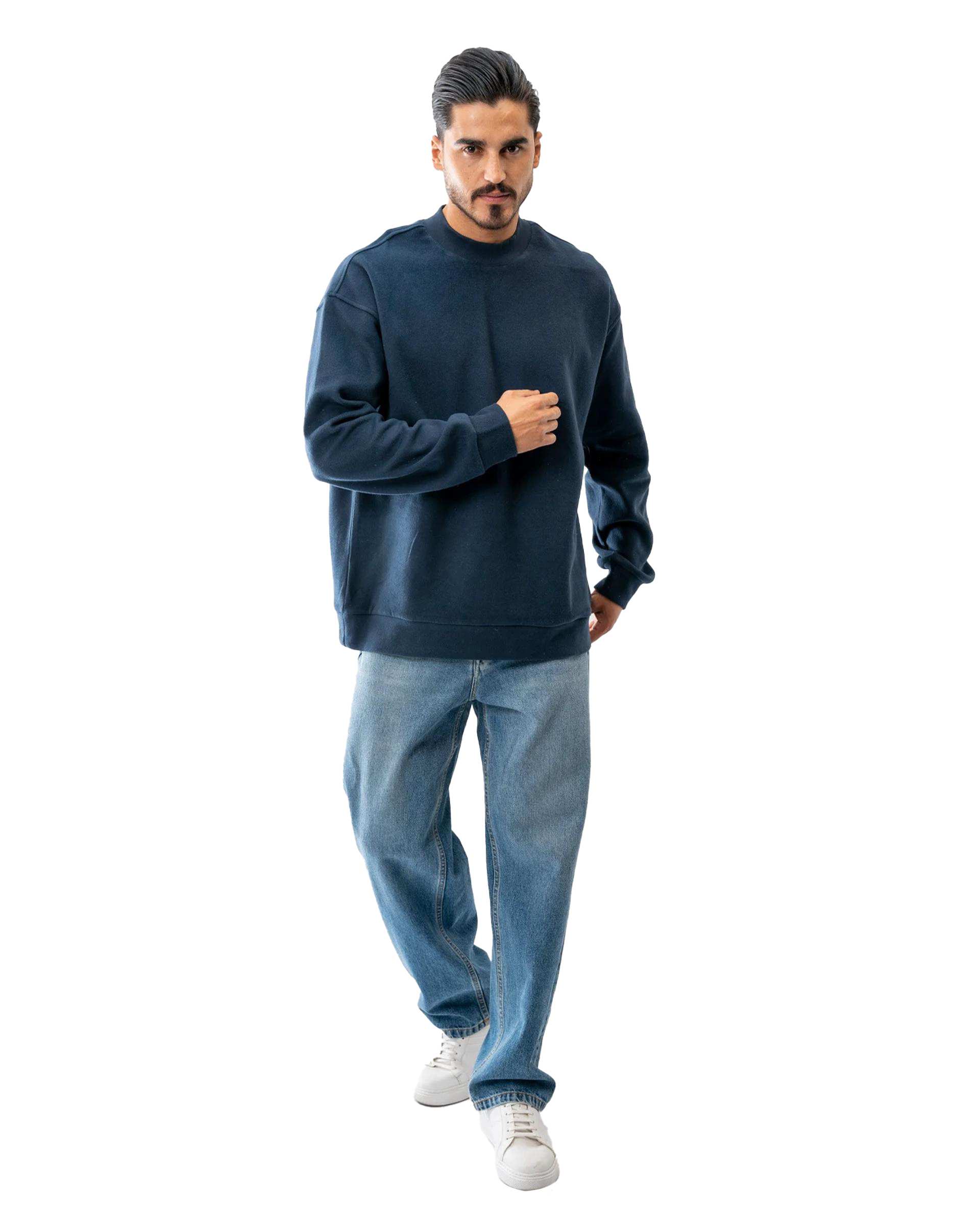 سویشرت مردانه دورس سرمه ای آر ان اس RNS کد 12032608