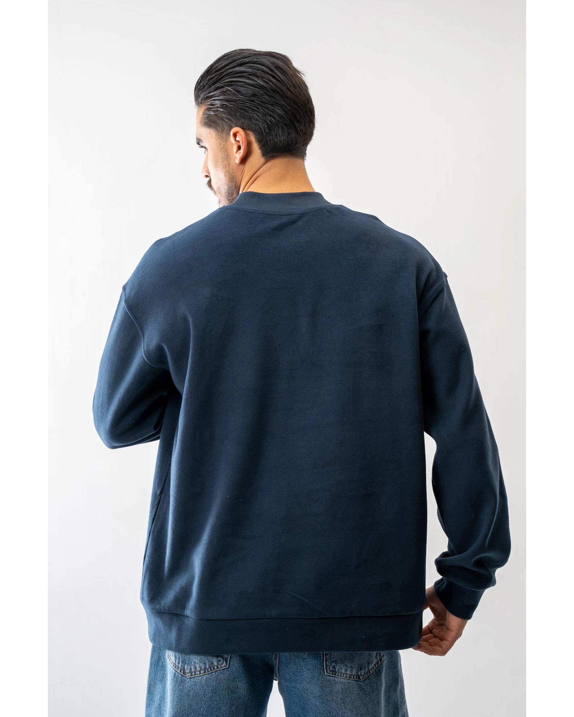 سویشرت مردانه دورس سرمه ای آر ان اس RNS کد 12032608