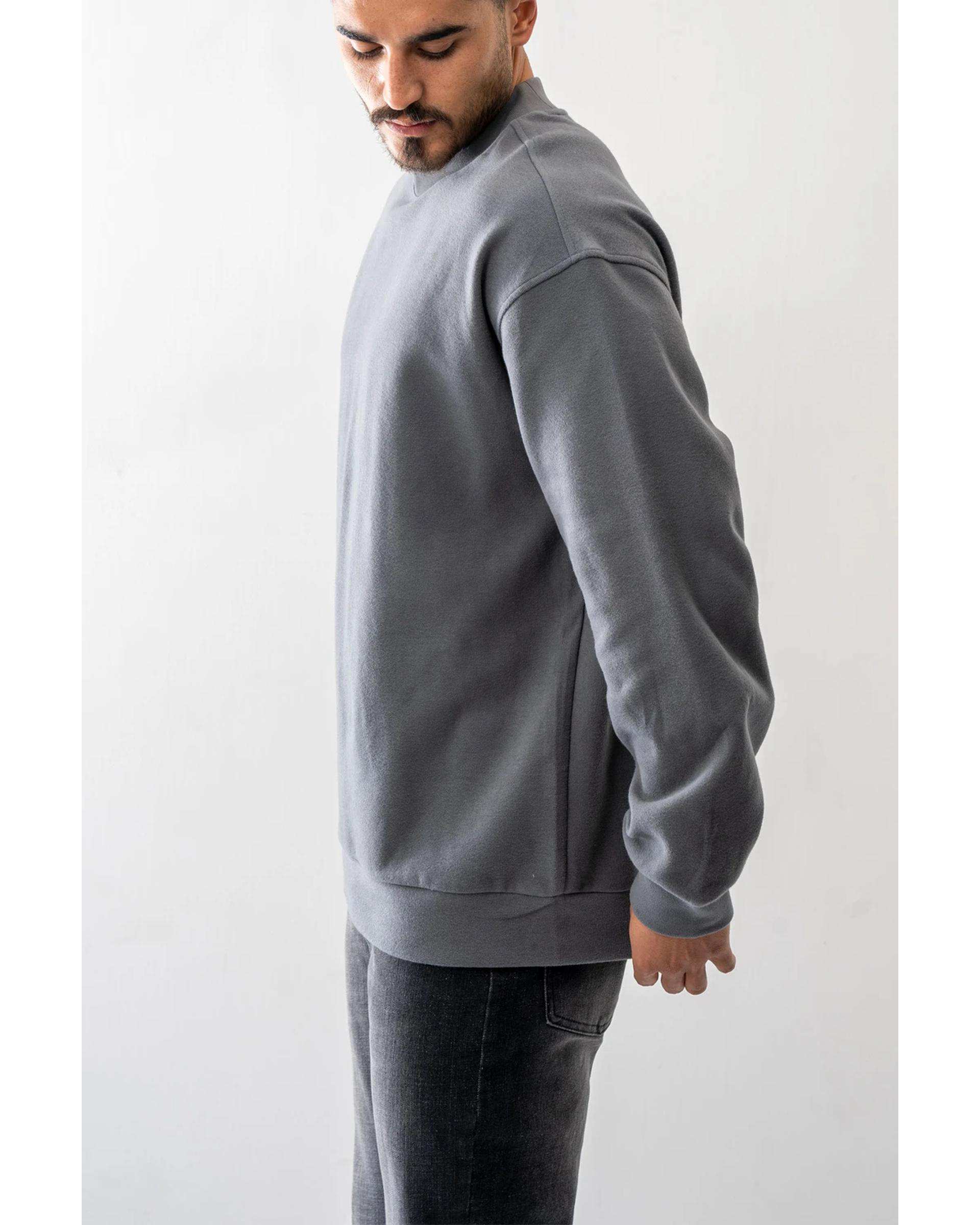 سویشرت مردانه دورس طوسی آر ان اس RNS کد 12032608