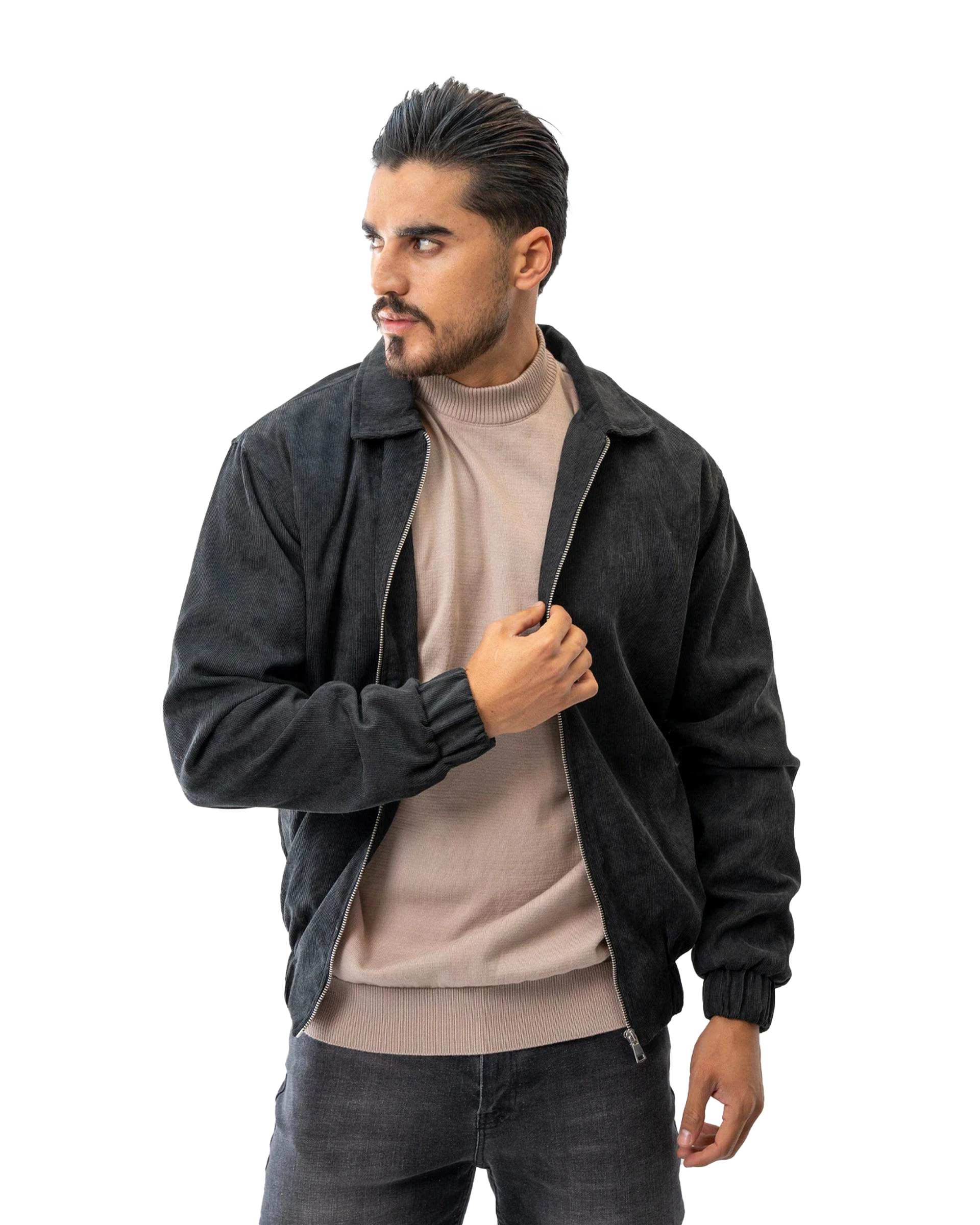 سویشرت مردانه کبریتی مشکی آر ان اس RNS کد 12072567