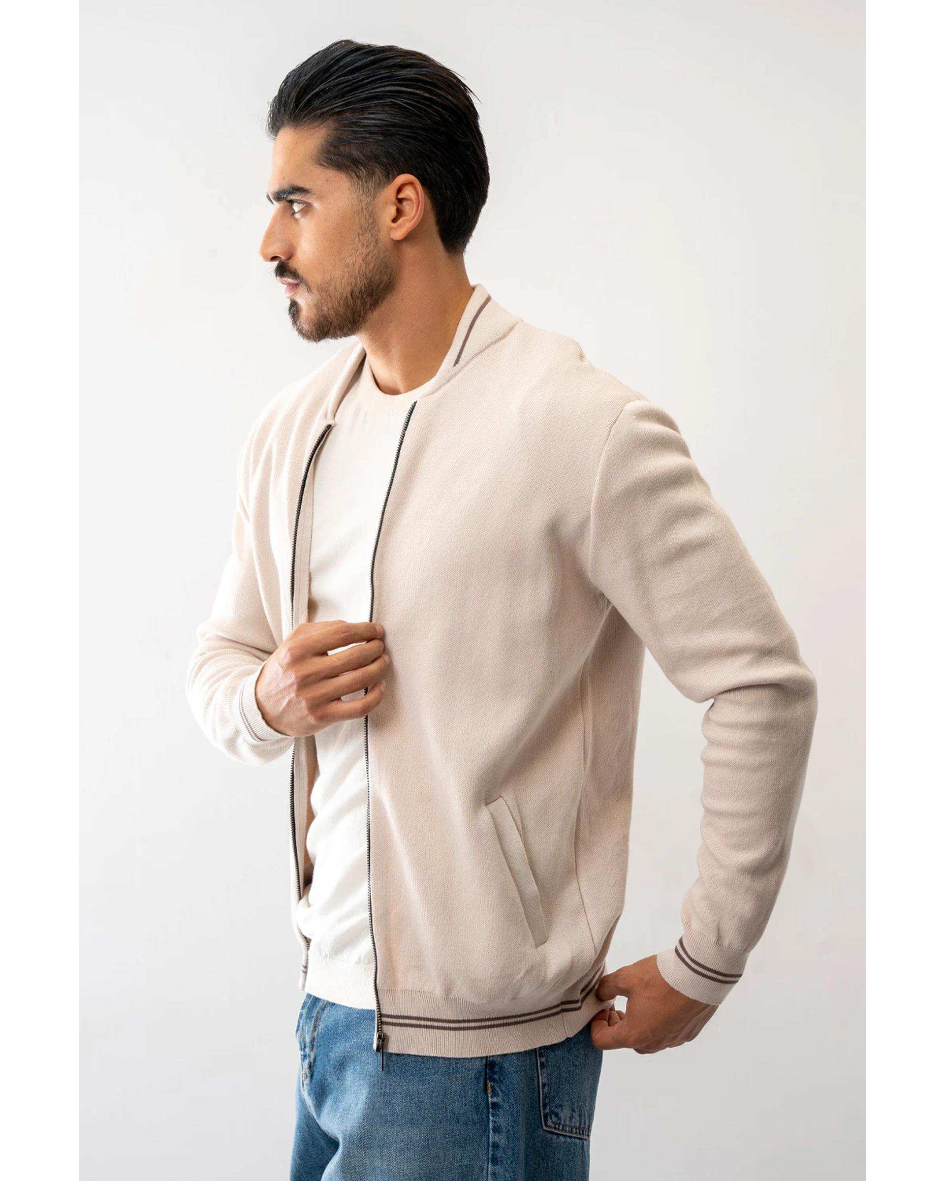 سویشرت مردانه کرم آر ان اس RNS کد 12072605