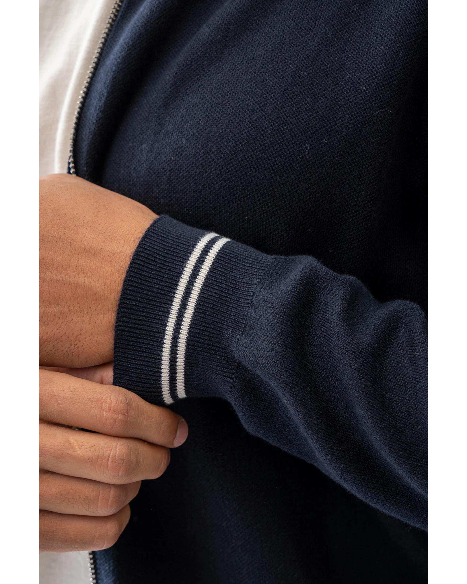 سویشرت مردانه سرمه ای آر ان اس RNS کد 12072605