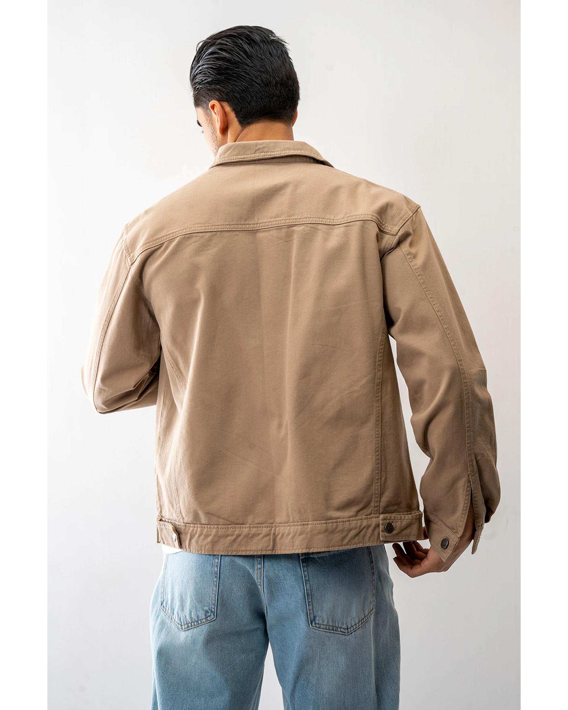 کت کتان مردانه خاکی آر ان اس RNS کد 12122556