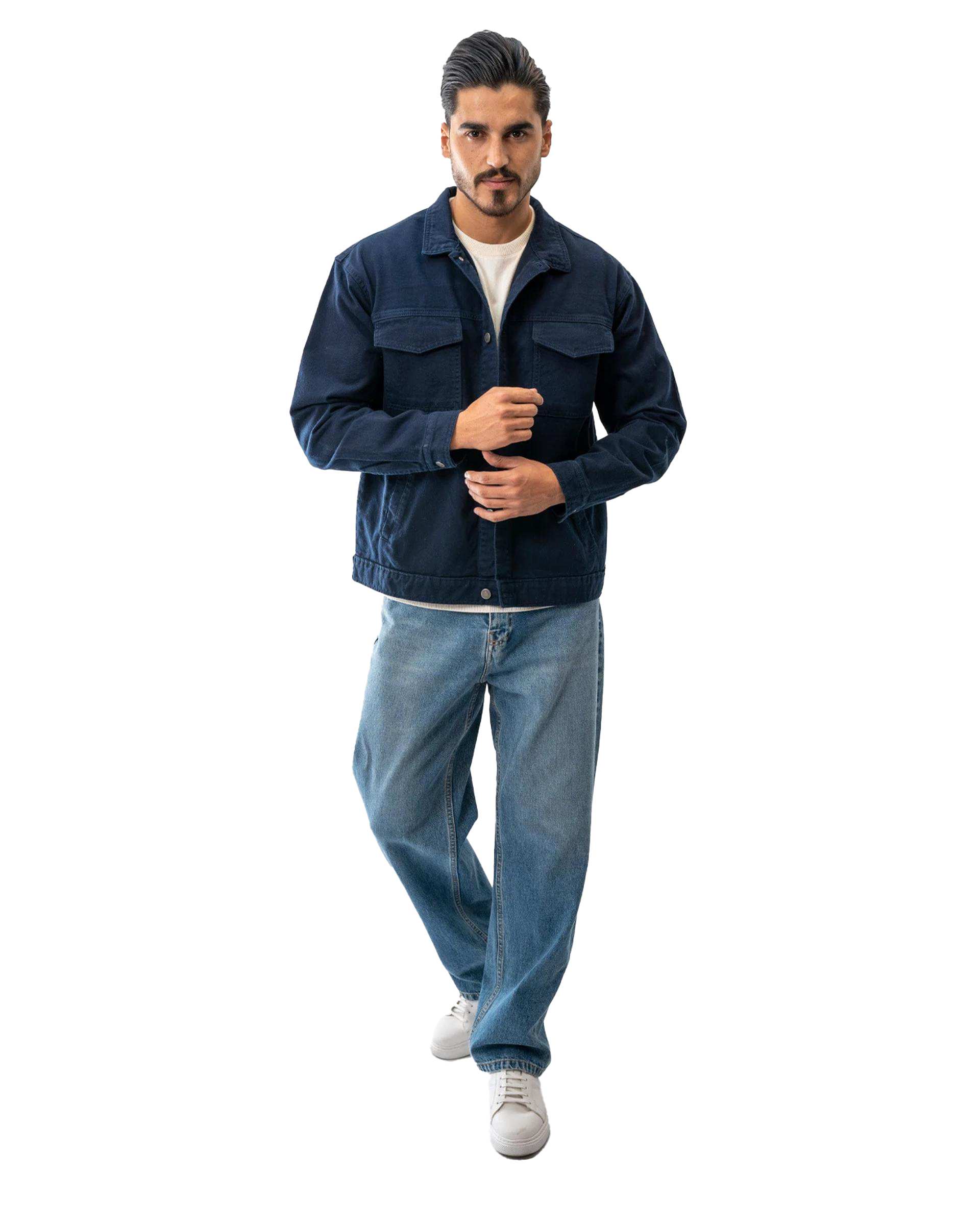 کت کتان مردانه سبز سرمه ای آر ان اس RNS کد 12122556