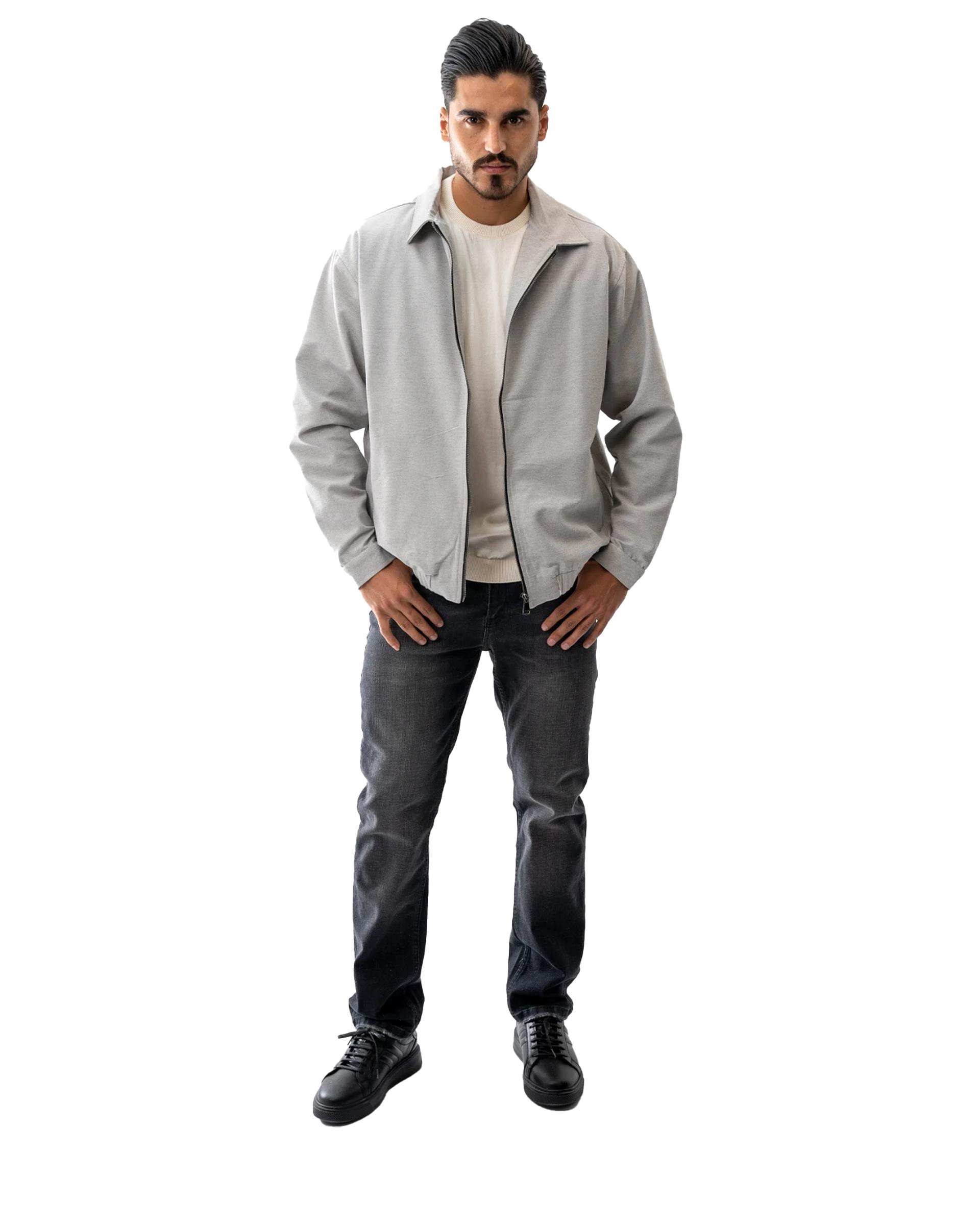 کت کتان مردانه طوسی روشن آر ان اس RNS کد 12122606