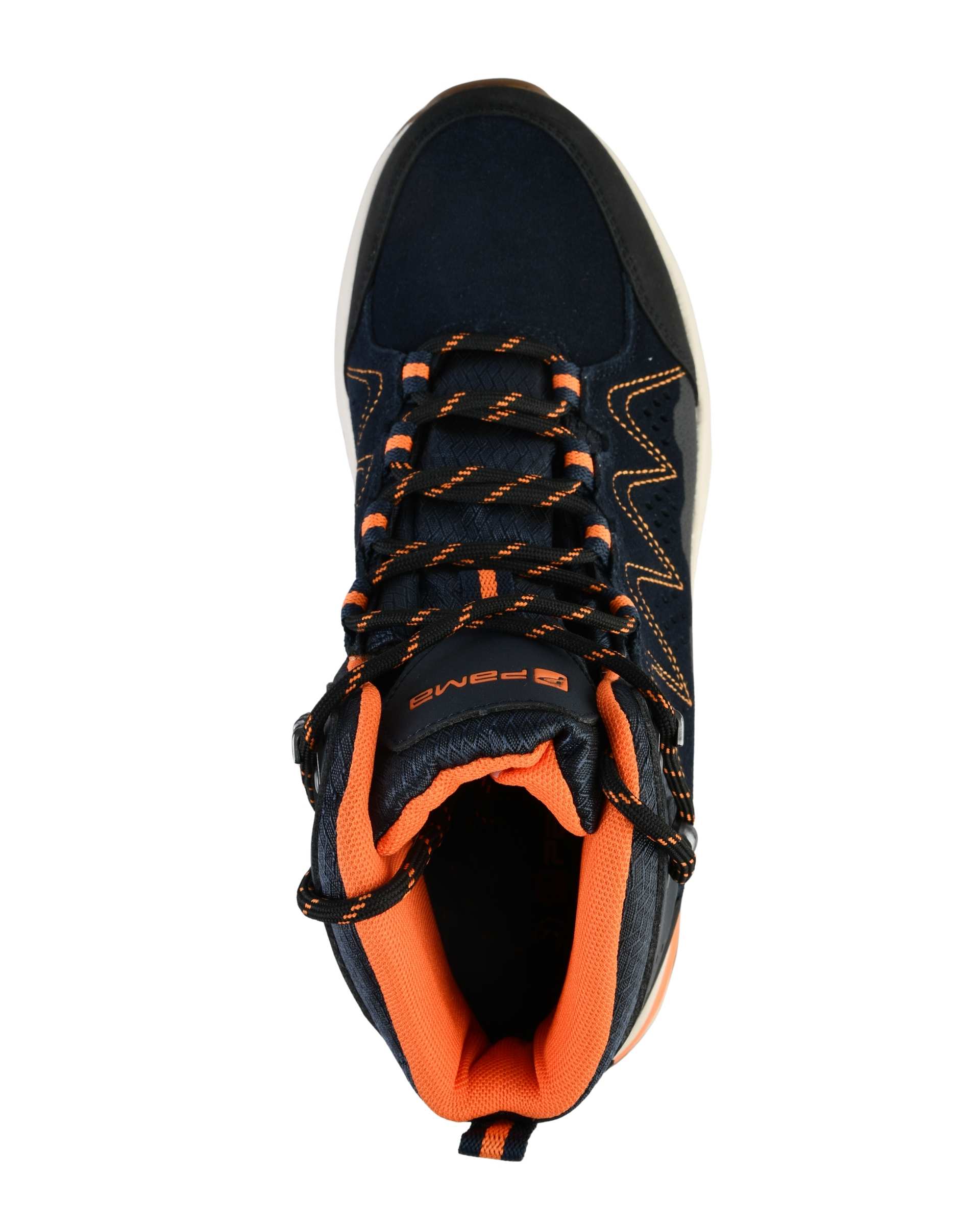 کفش مردانه ساقدار سرمه ای پاما Pama مدل DAV40