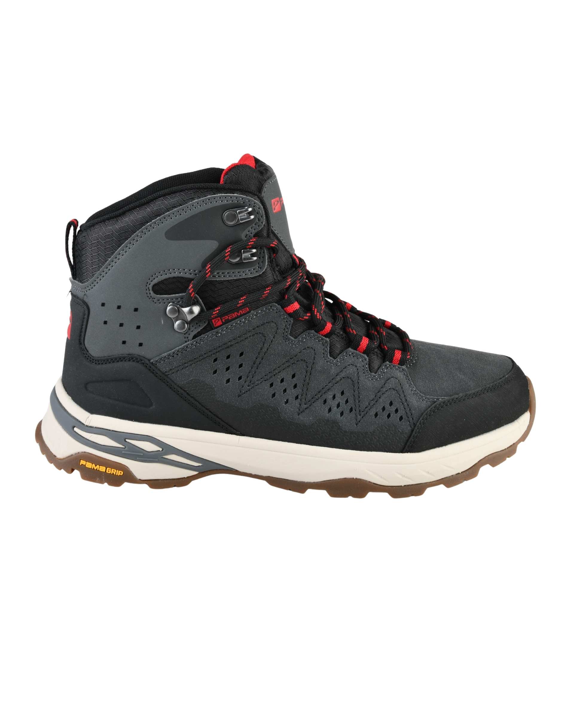 کفش مردانه ساقدار طوسی پاما Pama مدل DAV40