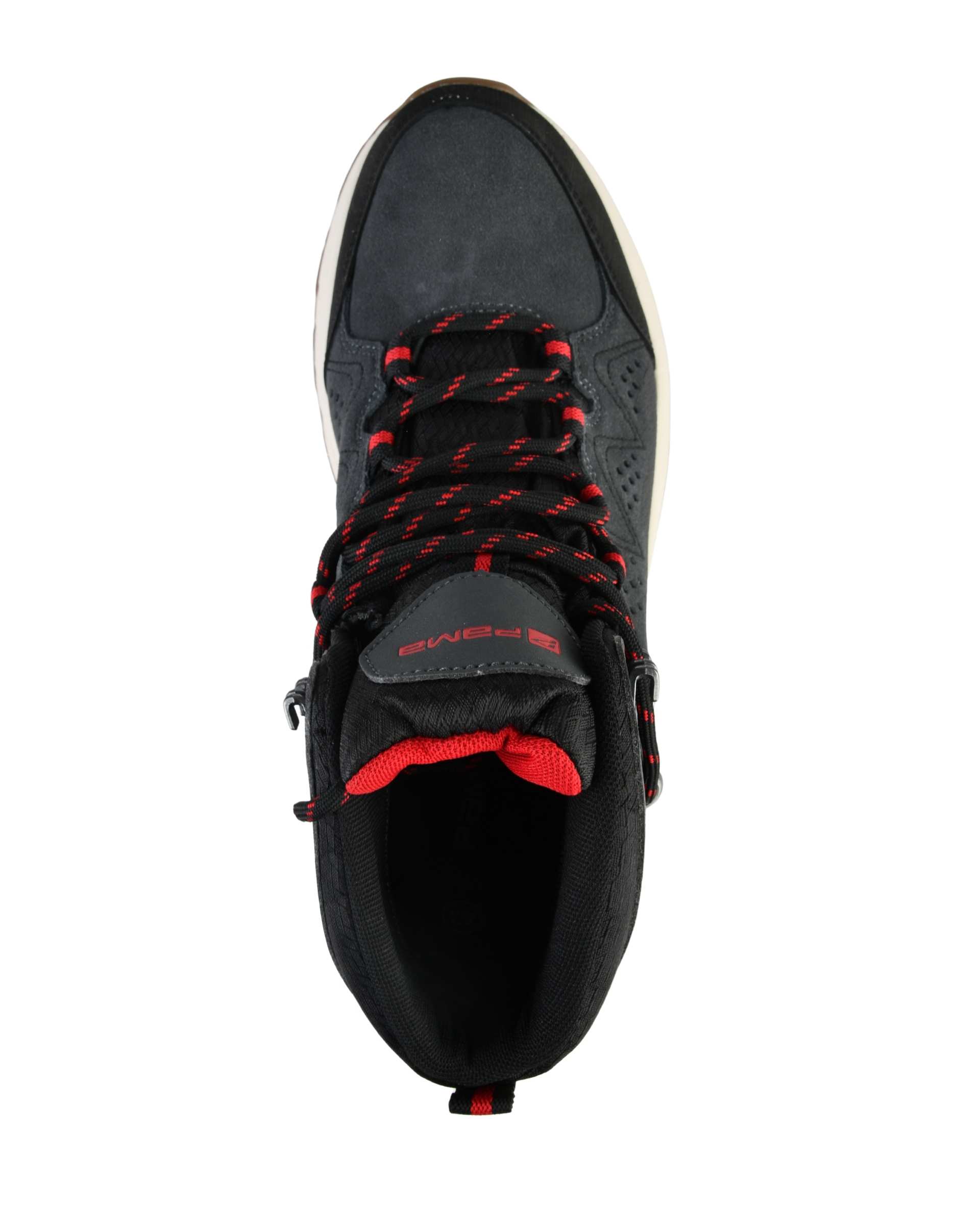 کفش مردانه ساقدار طوسی پاما Pama مدل DAV40