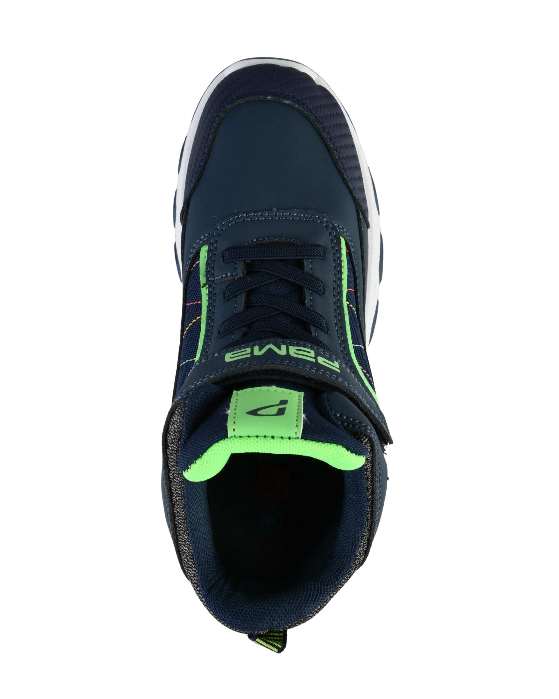 کفش پسرانه ساقدار سرمه ای پاما Pama مدل پاتریس PTS06