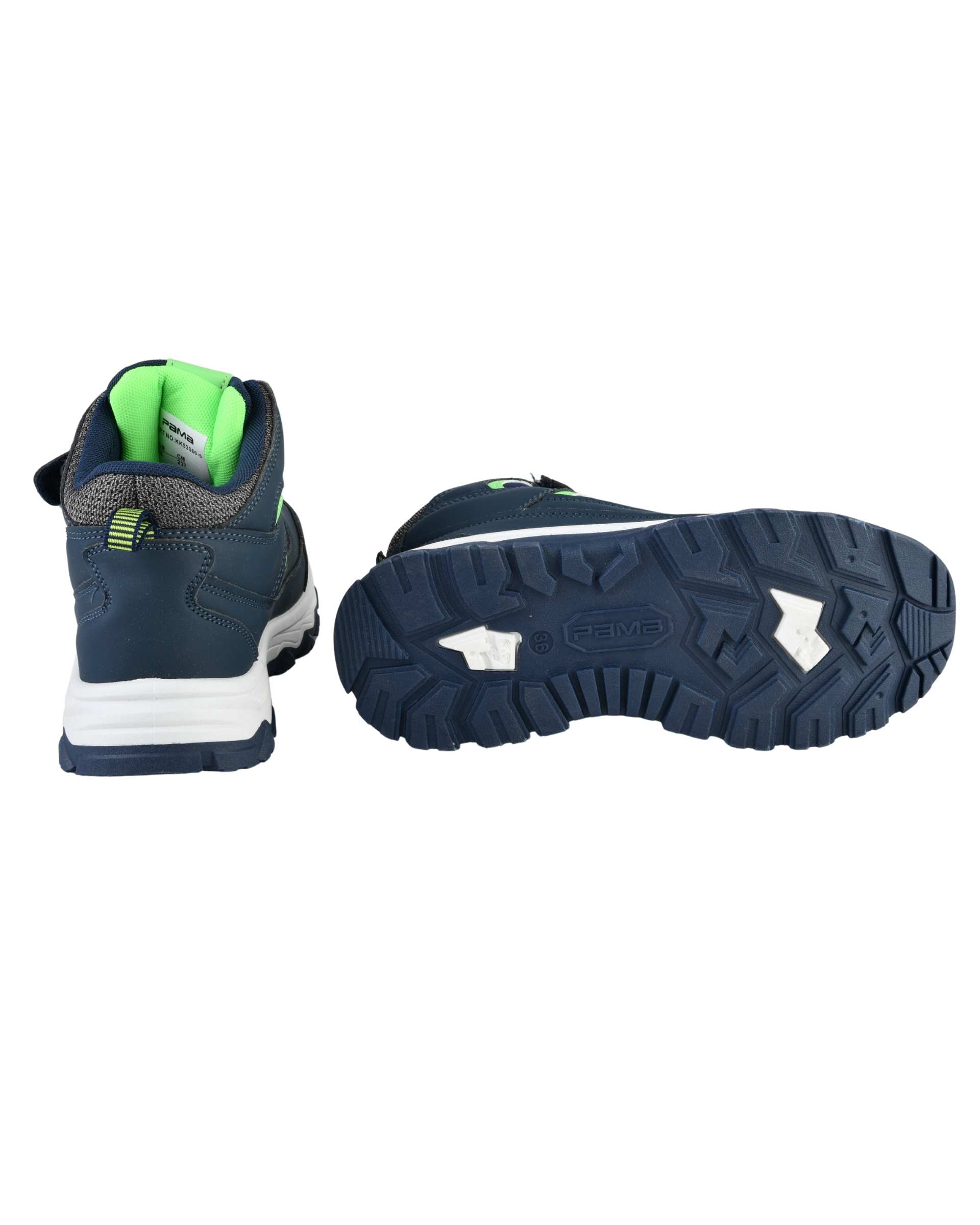 کفش پسرانه ساقدار سرمه ای پاما Pama مدل پاتریس PTS06