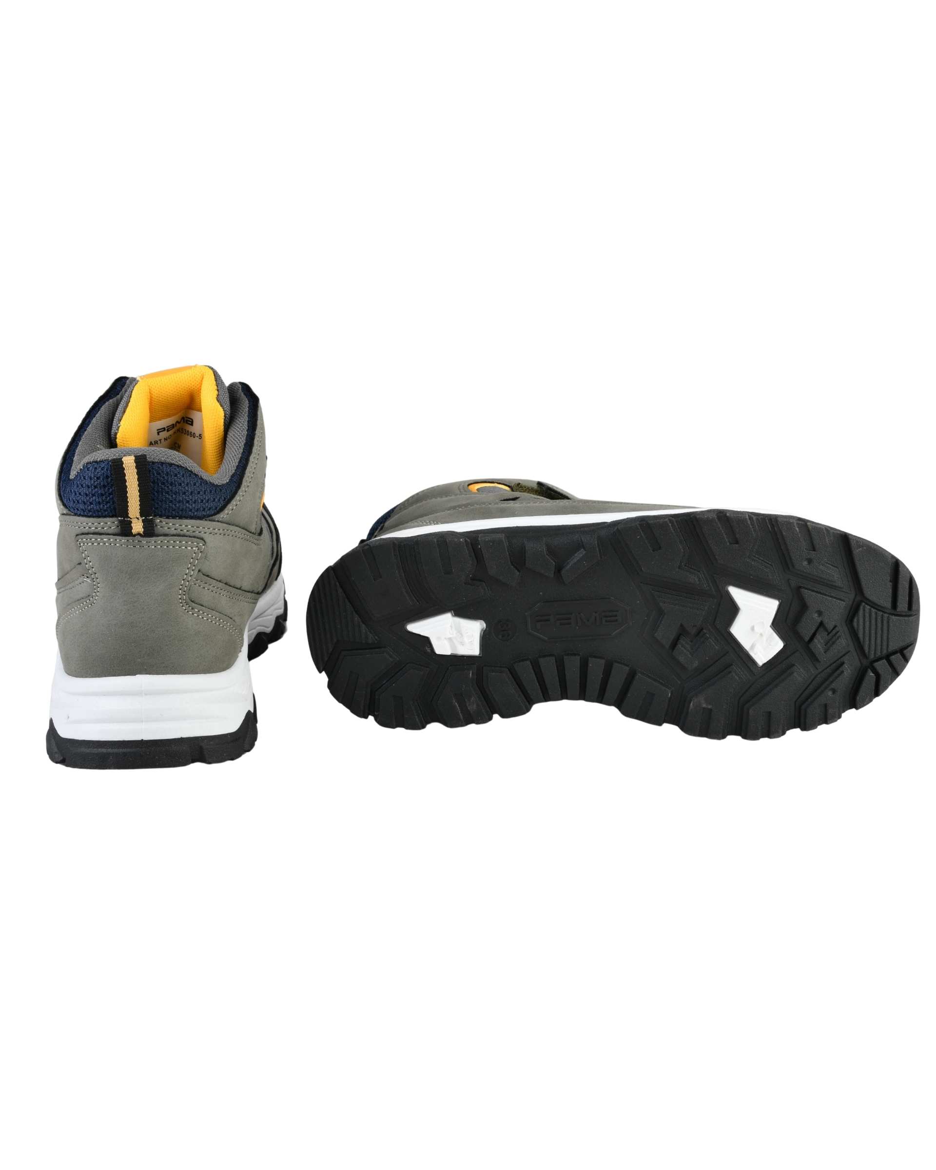 کفش پسرانه ساقدار طوسی پاما Pama مدل پاتریس PTS06